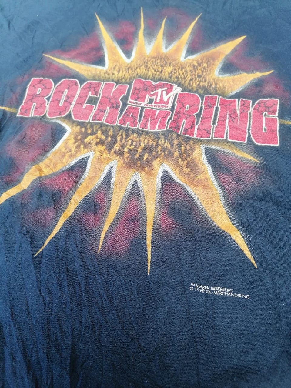 Band Tees × Mtv × Vintage Vintage 90s MTV Rock Am Ring Preston Prodigy Concert Size US XL / EU 56 / 4 - 6 Thumbnail
