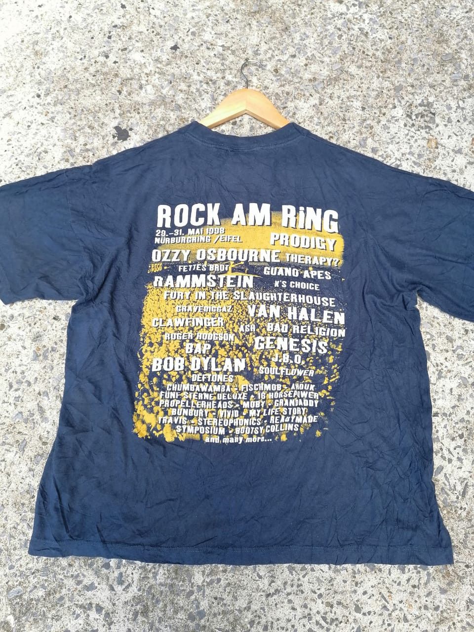 Band Tees × Mtv × Vintage Vintage 90s MTV Rock Am Ring Preston Prodigy Concert Size US XL / EU 56 / 4 - 3 Thumbnail
