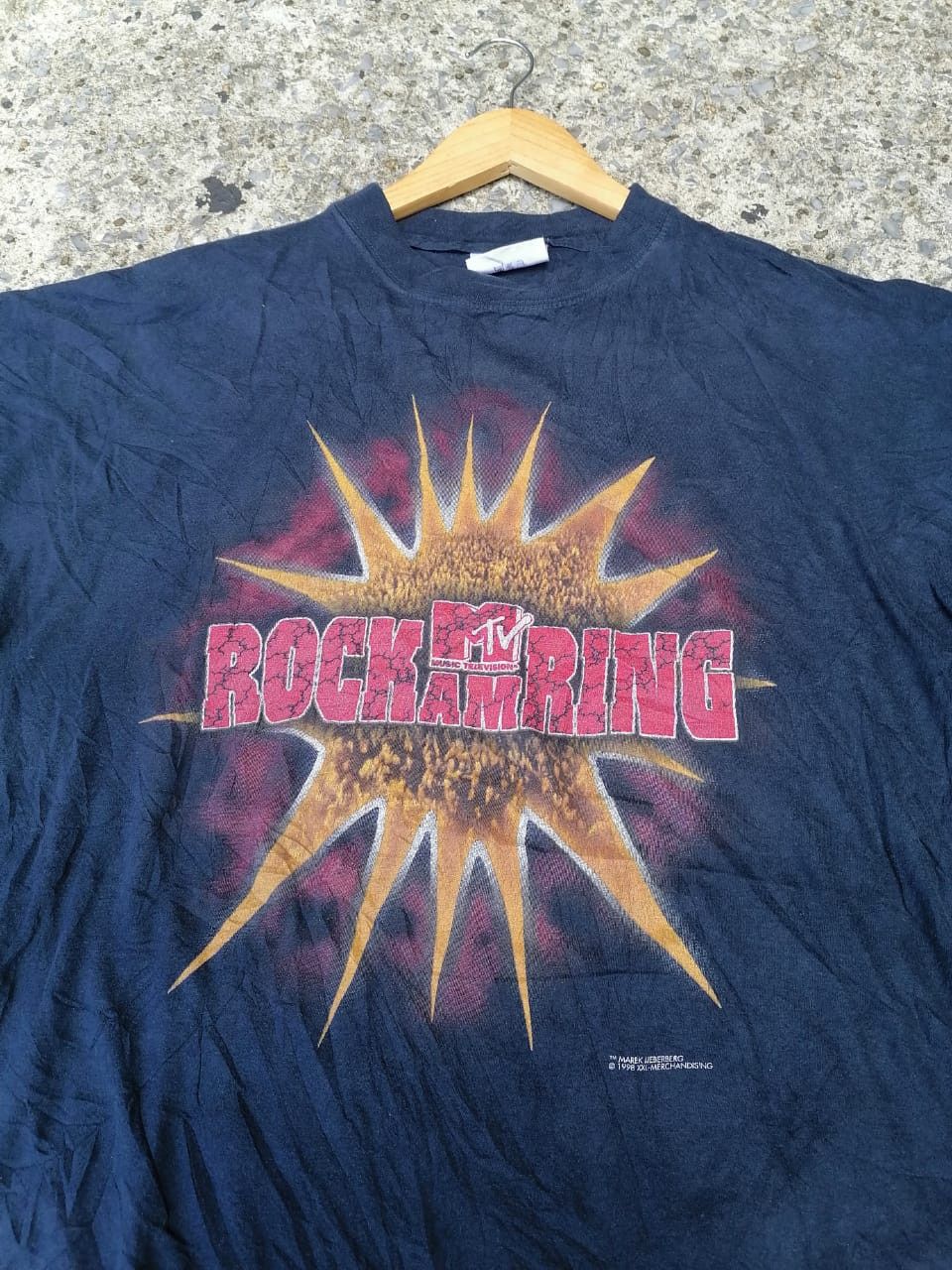 Band Tees × Mtv × Vintage Vintage 90s MTV Rock Am Ring Preston Prodigy Concert Size US XL / EU 56 / 4 - 2 Thumbnail