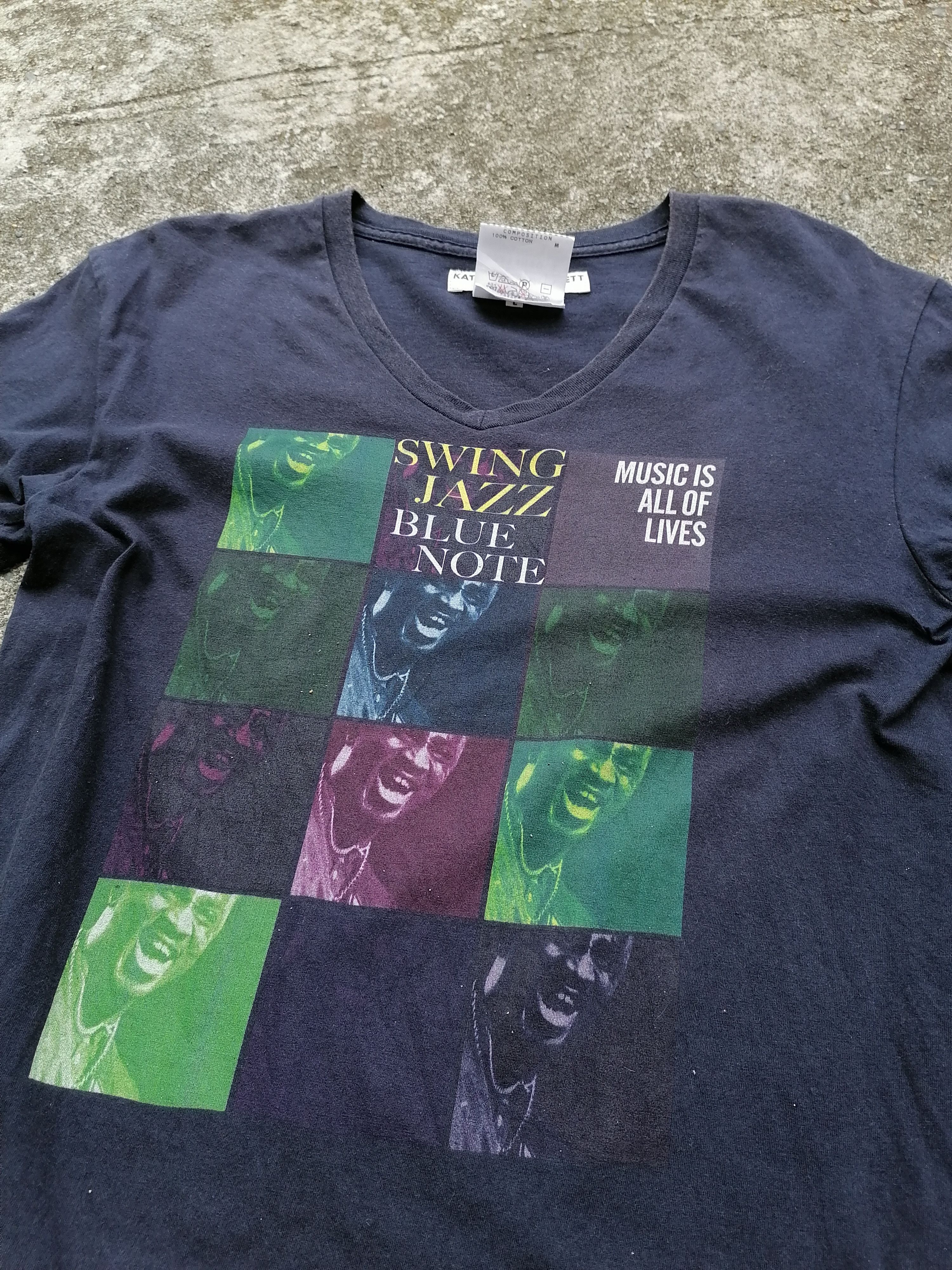 Katharine Hamnett London Music Is All Of Lives by Katherine Hamnett London Tee Size US M / EU 48-50 / 2 - 1 Thumbnail