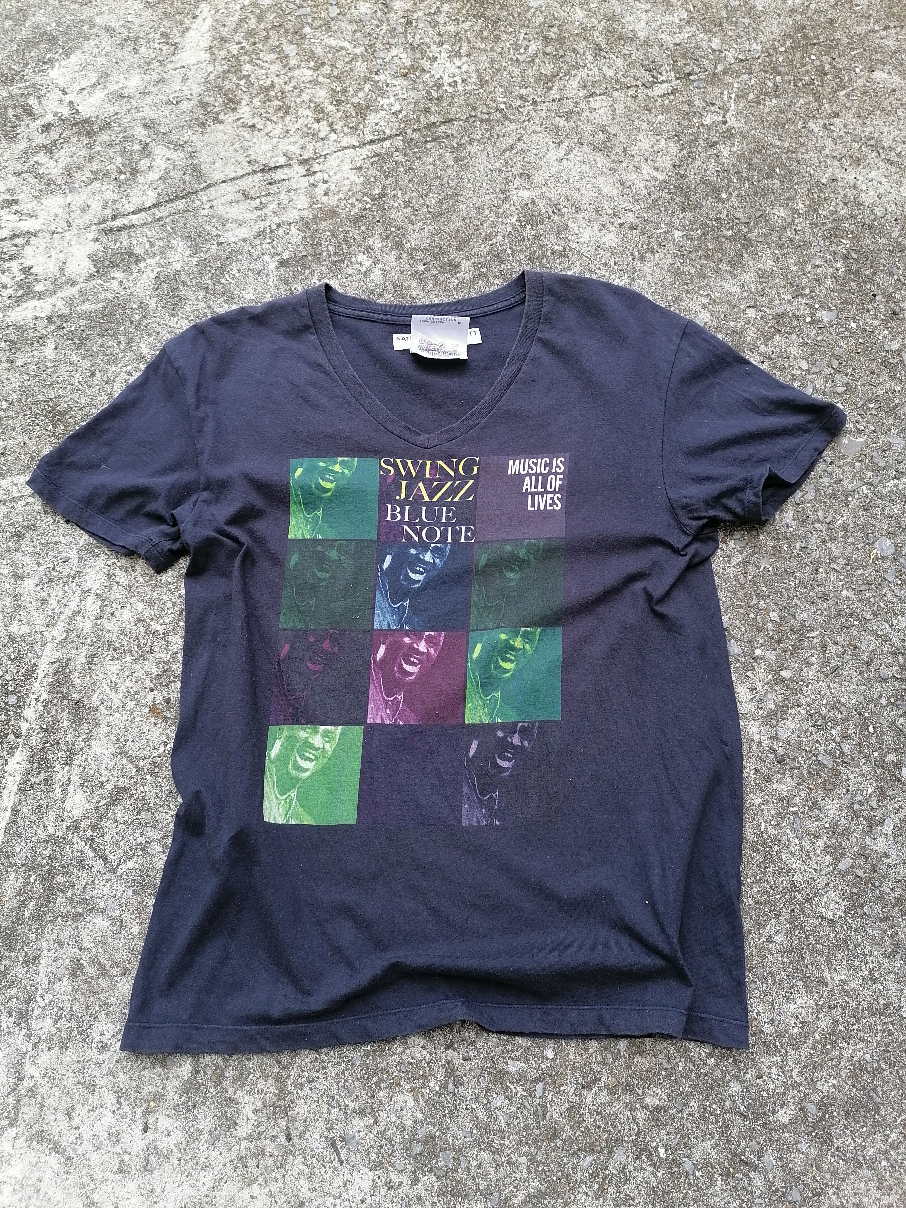 Katharine Hamnett London Music Is All Of Lives by Katherine Hamnett London Tee Size US M / EU 48-50 / 2 - 2 Thumbnail