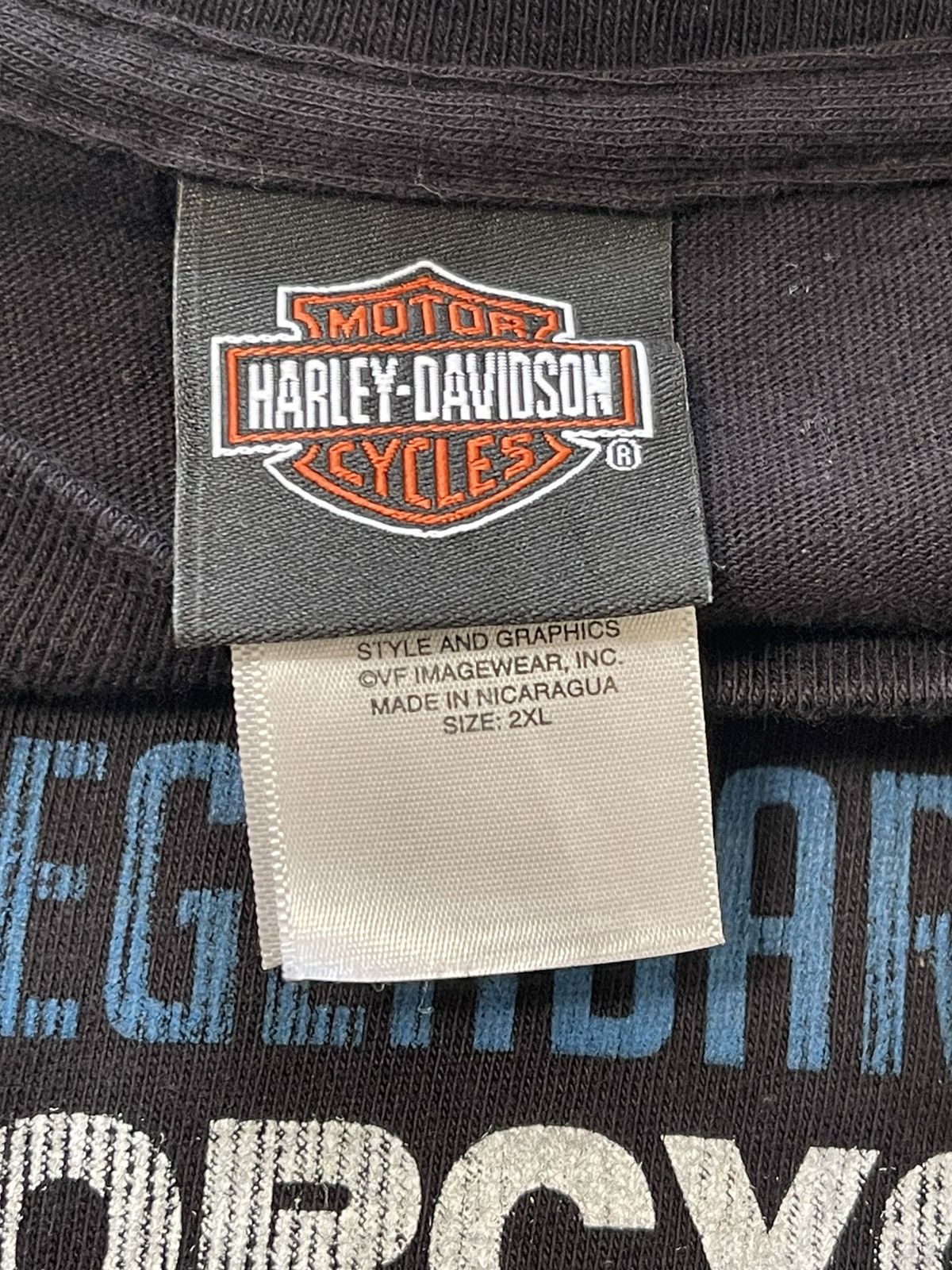Harley Davidson Vintage Harley Davidson Motorcycle HD Shirts Size US XXL / EU 58 / 5 - 7 Thumbnail