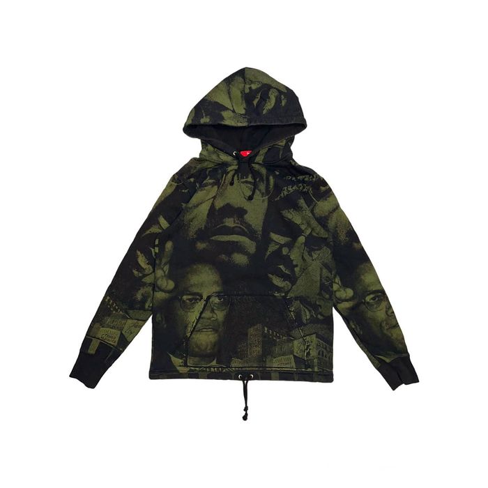 Supreme malcolm x on sale hoodie