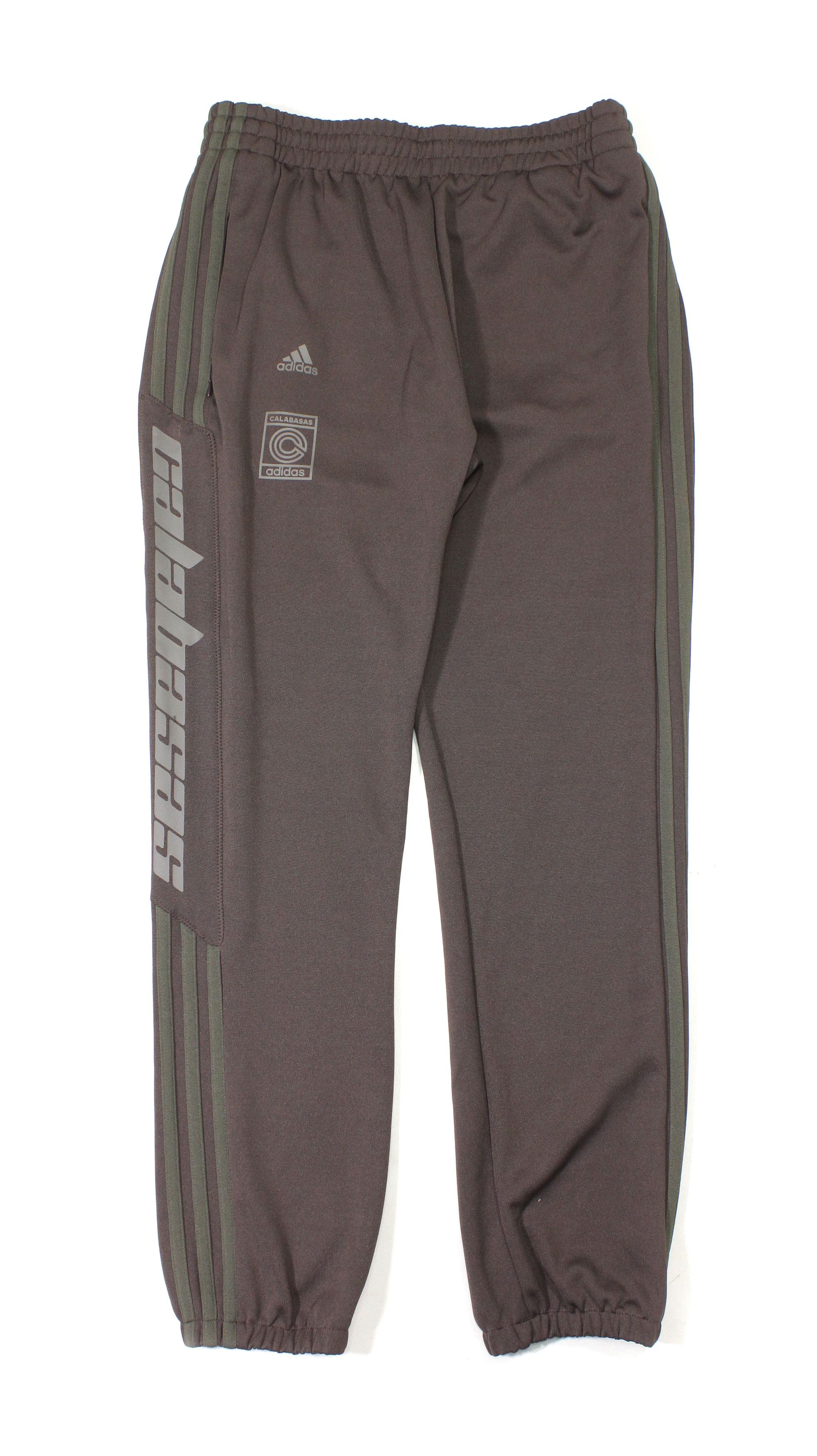 image of Yeezy Season Calabasas Track Sweatpants S Size in Brown/Grey, Men's