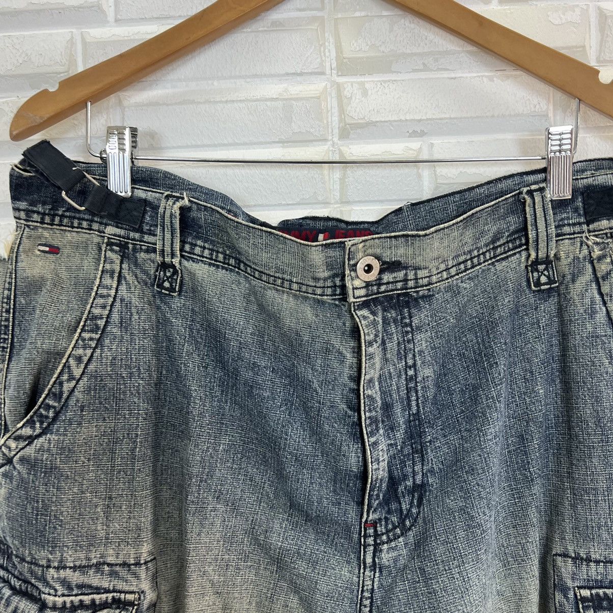 Hysteric Glamour VINTAGE DISTRESSED DENIM CARGO POCKET BIKER TOMMY HILFIGER Size US 38 / EU 54 - 7 Thumbnail