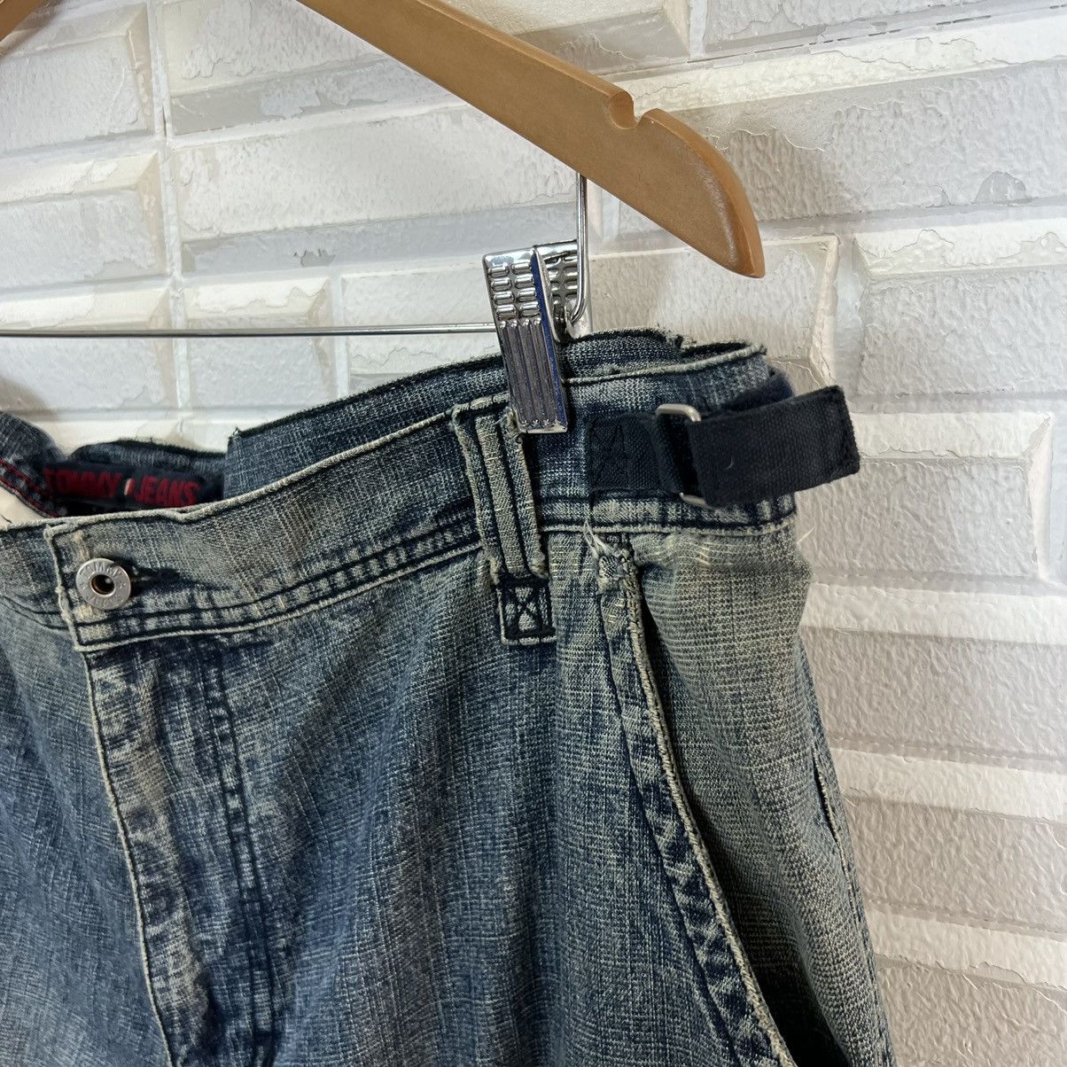 Hysteric Glamour VINTAGE DISTRESSED DENIM CARGO POCKET BIKER TOMMY HILFIGER Size US 38 / EU 54 - 8 Thumbnail