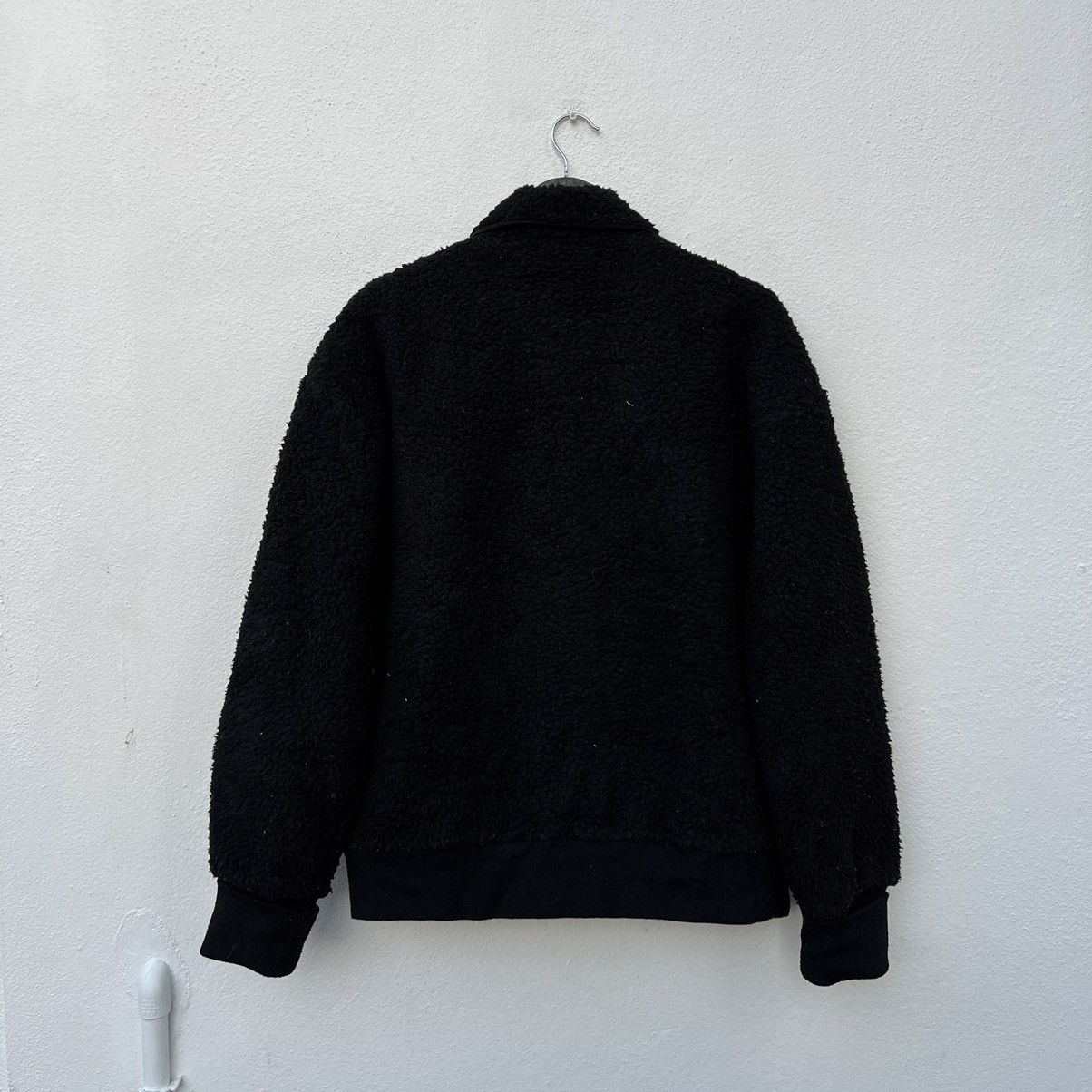 Japanese Brand RARE FLEECE SHERPA JACKET EMODA JAPAN BLACK Size US L / EU 52-54 / 3 - 8 Thumbnail