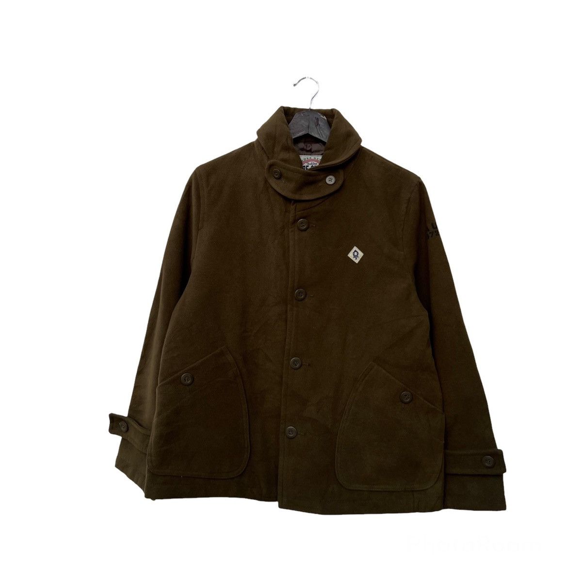 Japanese Brand VINTAGE WORKERS WEAR CUBE SUGAR JACKET MILITARY STYLE Size US M / EU 48-50 / 2 - 1 Thumbnail