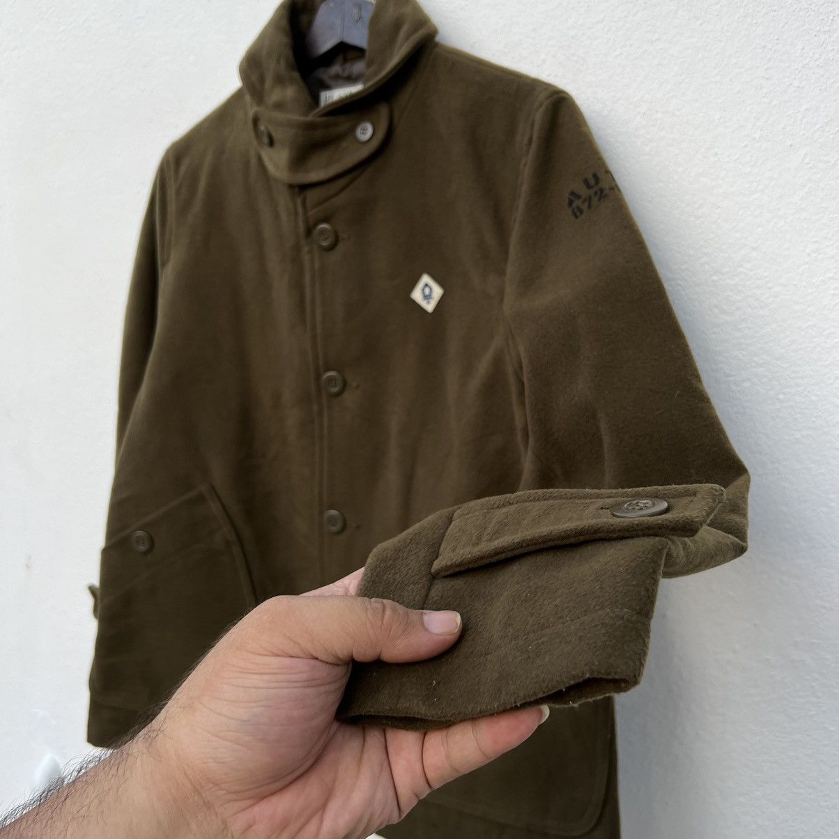 Japanese Brand VINTAGE WORKERS WEAR CUBE SUGAR JACKET MILITARY STYLE Size US M / EU 48-50 / 2 - 5 Thumbnail