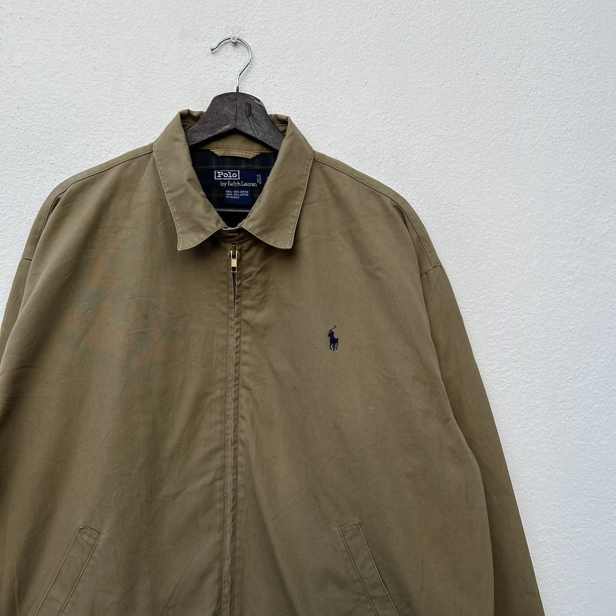 Polo Ralph Lauren VINTAGE JACKET BLANKET TARTAN DESIGN LINING RRL Size US L / EU 52-54 / 3 - 5 Thumbnail