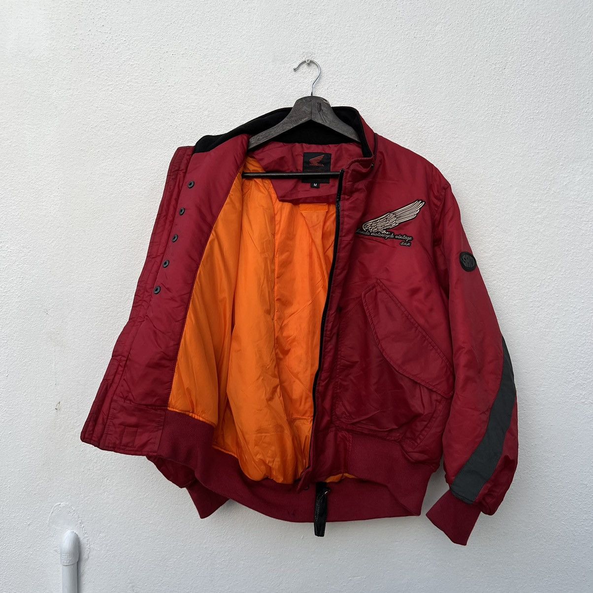 Honda VINTAGE HONDA BIKER JACKET BIG LOGO Size US M / EU 48-50 / 2 - 11 Thumbnail