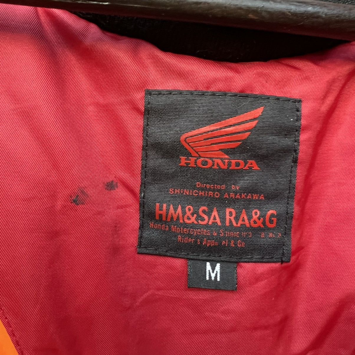 Honda VINTAGE HONDA BIKER JACKET BIG LOGO Size US M / EU 48-50 / 2 - 12 Thumbnail