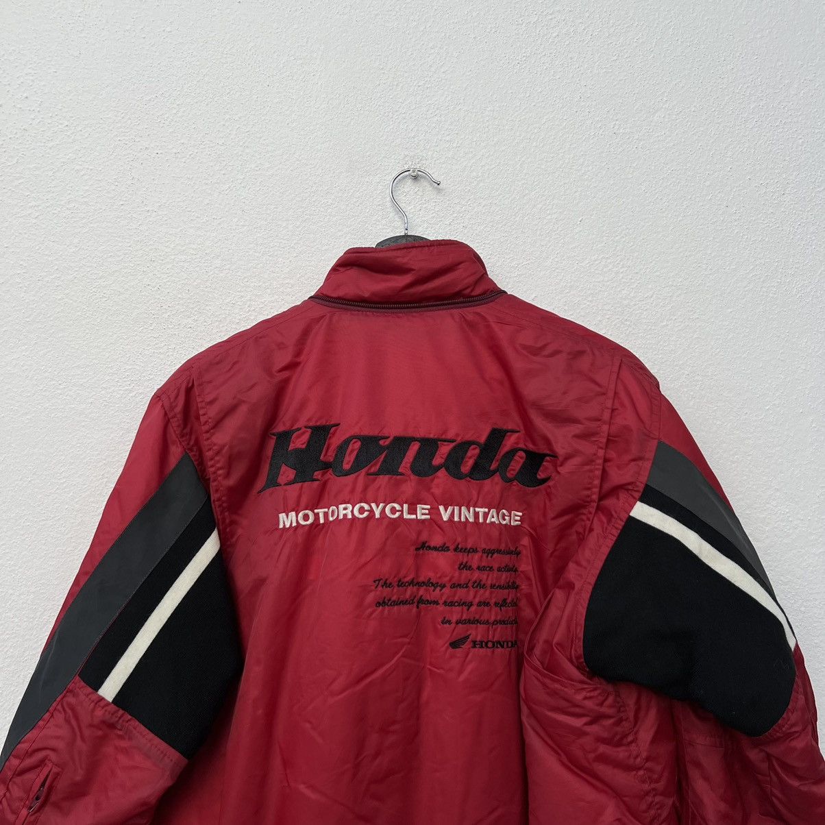 Honda VINTAGE HONDA BIKER JACKET BIG LOGO Size US M / EU 48-50 / 2 - 10 Thumbnail