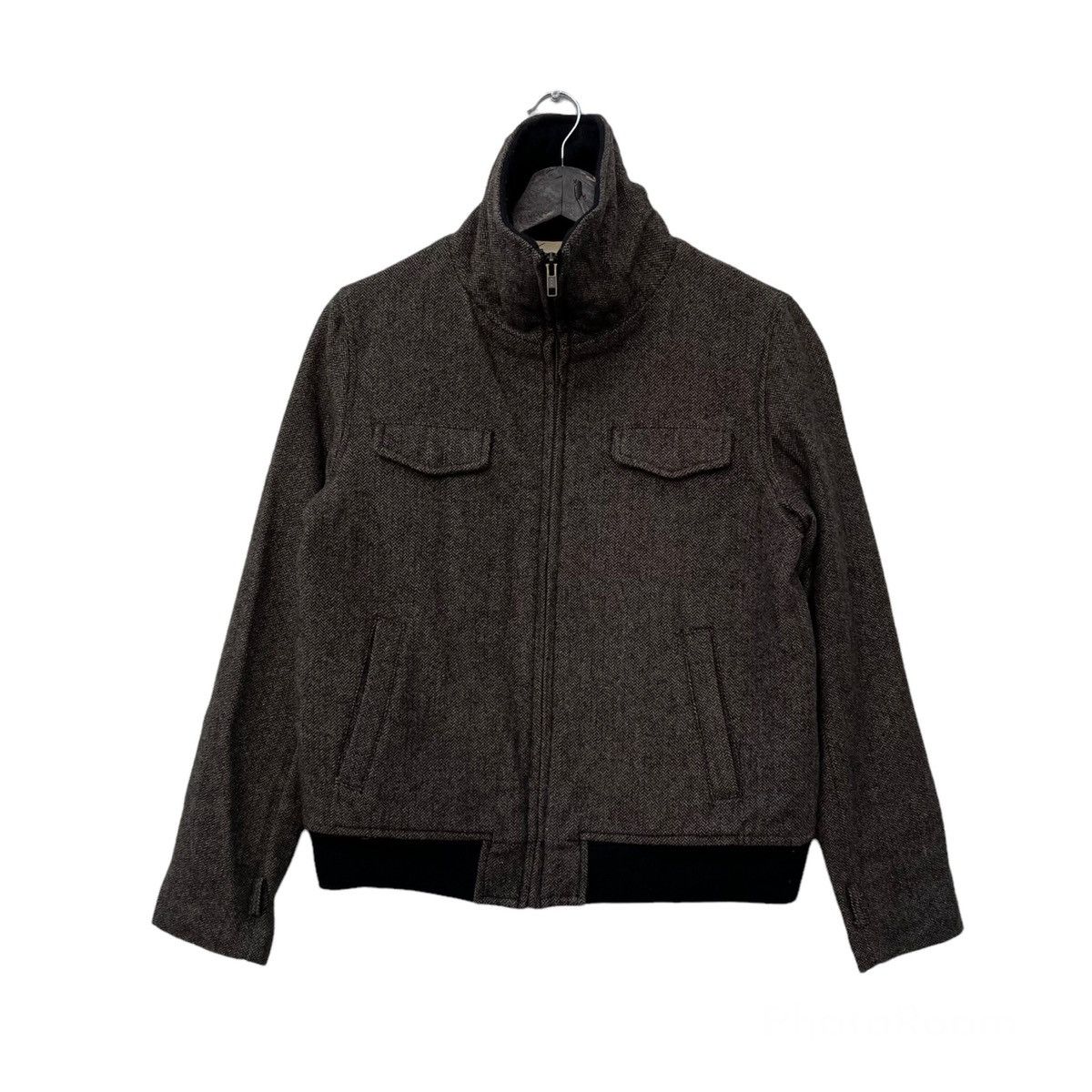 Japanese Brand CROPPED CARGO JACKET SHUCA JAPAN BIKER STYLE Size US M / EU 48-50 / 2 - 1 Thumbnail