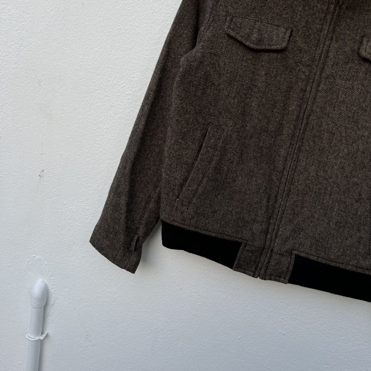 Japanese Brand CROPPED CARGO JACKET SHUCA JAPAN BIKER STYLE Size US M / EU 48-50 / 2 - 4 Thumbnail