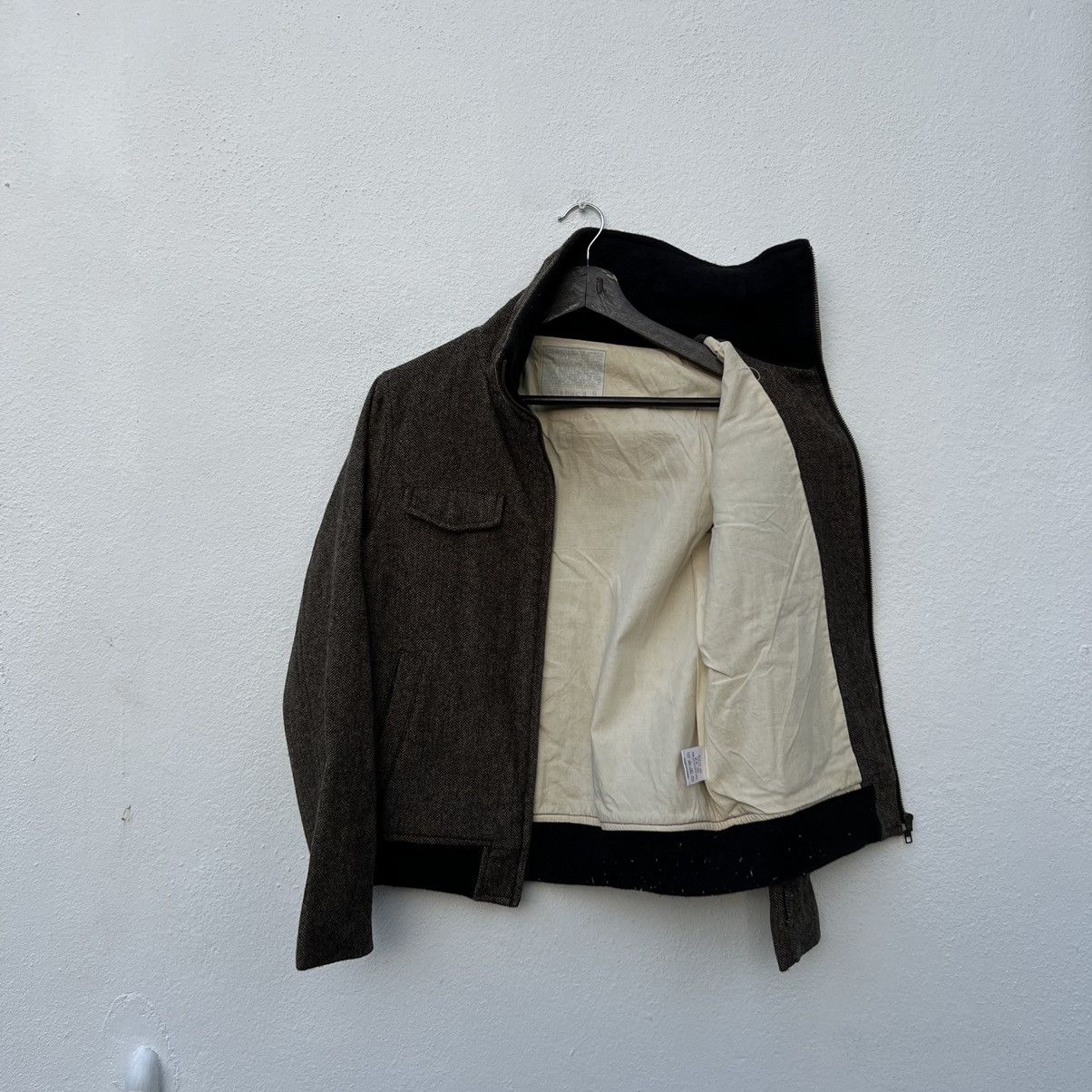 Japanese Brand CROPPED CARGO JACKET SHUCA JAPAN BIKER STYLE Size US M / EU 48-50 / 2 - 9 Thumbnail