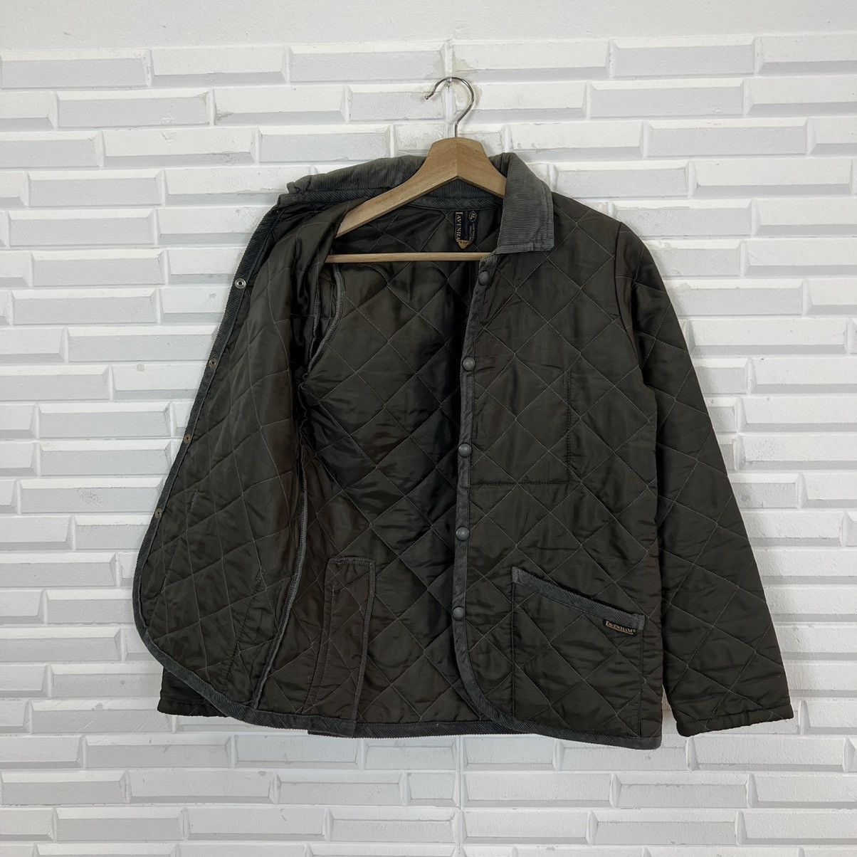 Lavenham VINTAGE QUILTED BUTTON JACKET LAVENHAM ENGLAND Size US S / EU 44-46 / 1 - 8 Thumbnail