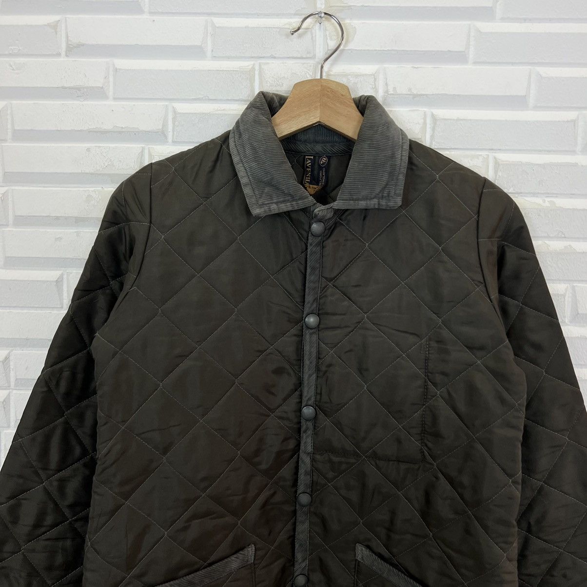 Lavenham VINTAGE QUILTED BUTTON JACKET LAVENHAM ENGLAND Size US S / EU 44-46 / 1 - 3 Thumbnail