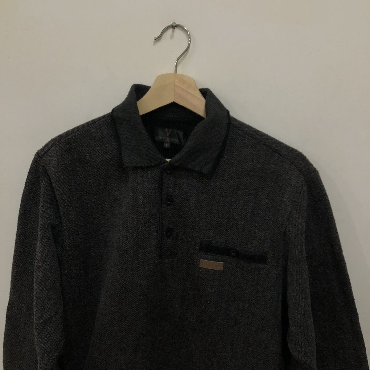 Japanese Brand Vintage Claudio Valentino Sweatshirt Size US L / EU 52-54 / 3 - 3 Thumbnail
