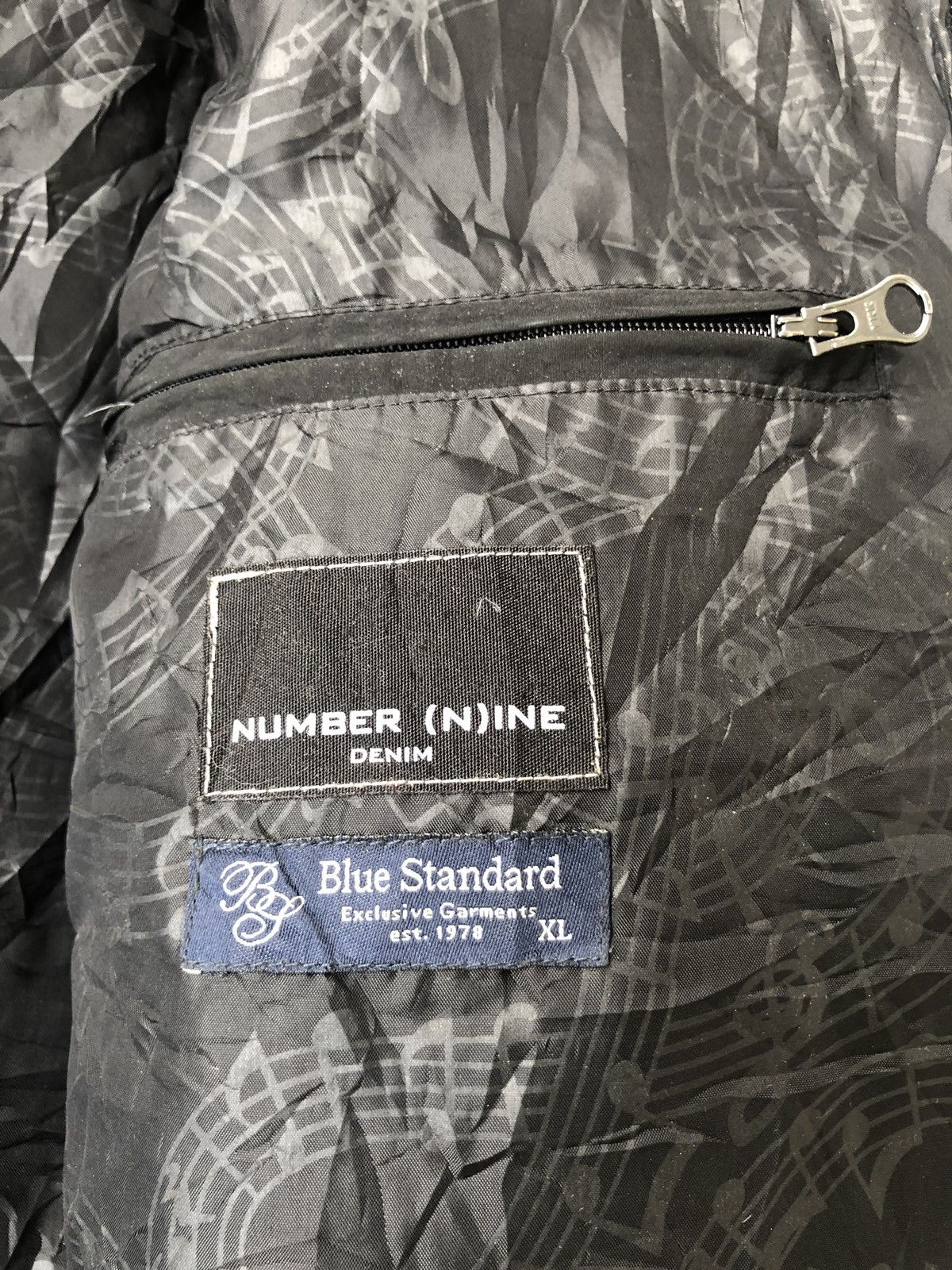 Number (N)ine GRAIL🔥OG Number Nine x Pain Music Note Down Jacket Size US M / EU 48-50 / 2 - 10 Thumbnail