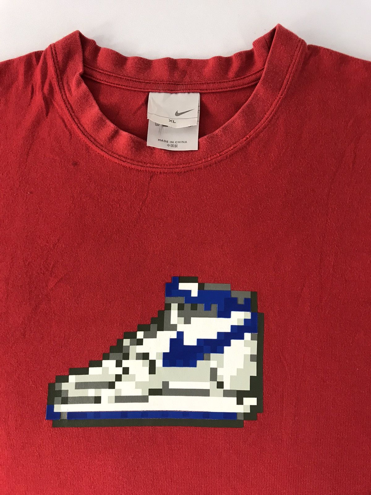 Nike Hype Nike Blue Air Force 1 8Bit Design Tee Size US XL / EU 56 / 4 - 4 Thumbnail