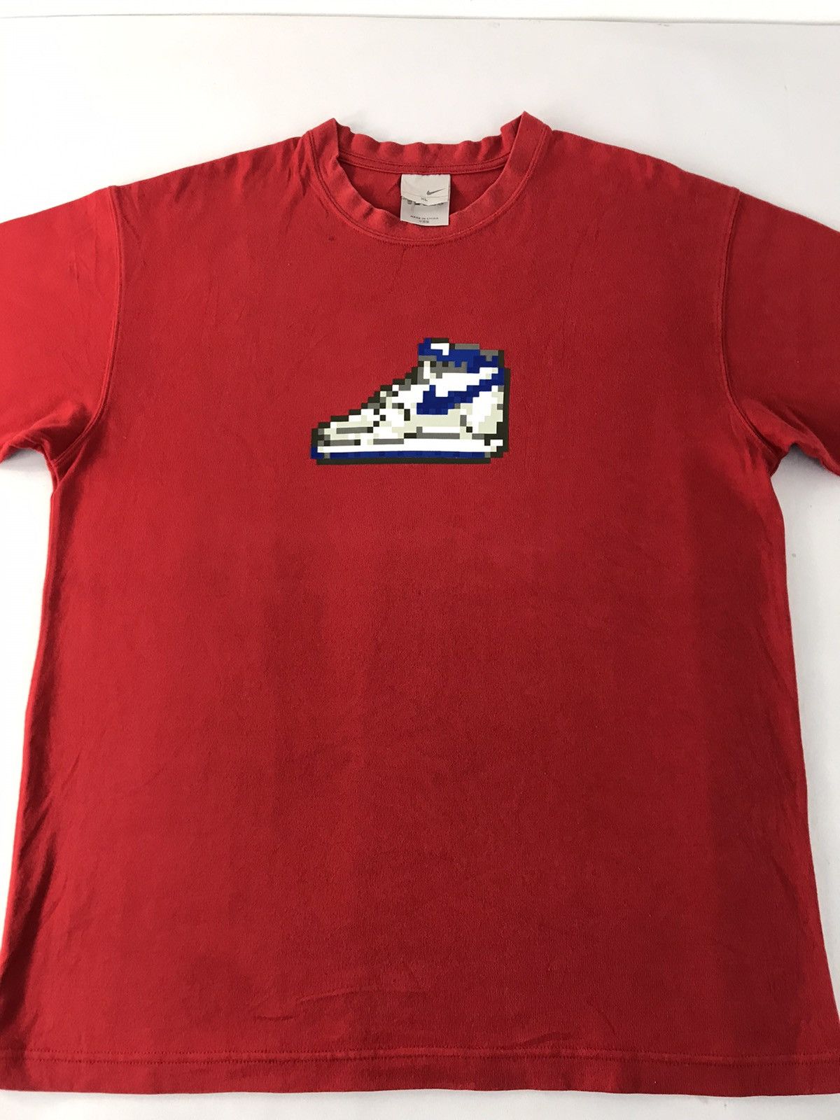 Nike Hype Nike Blue Air Force 1 8Bit Design Tee Size US XL / EU 56 / 4 - 3 Thumbnail
