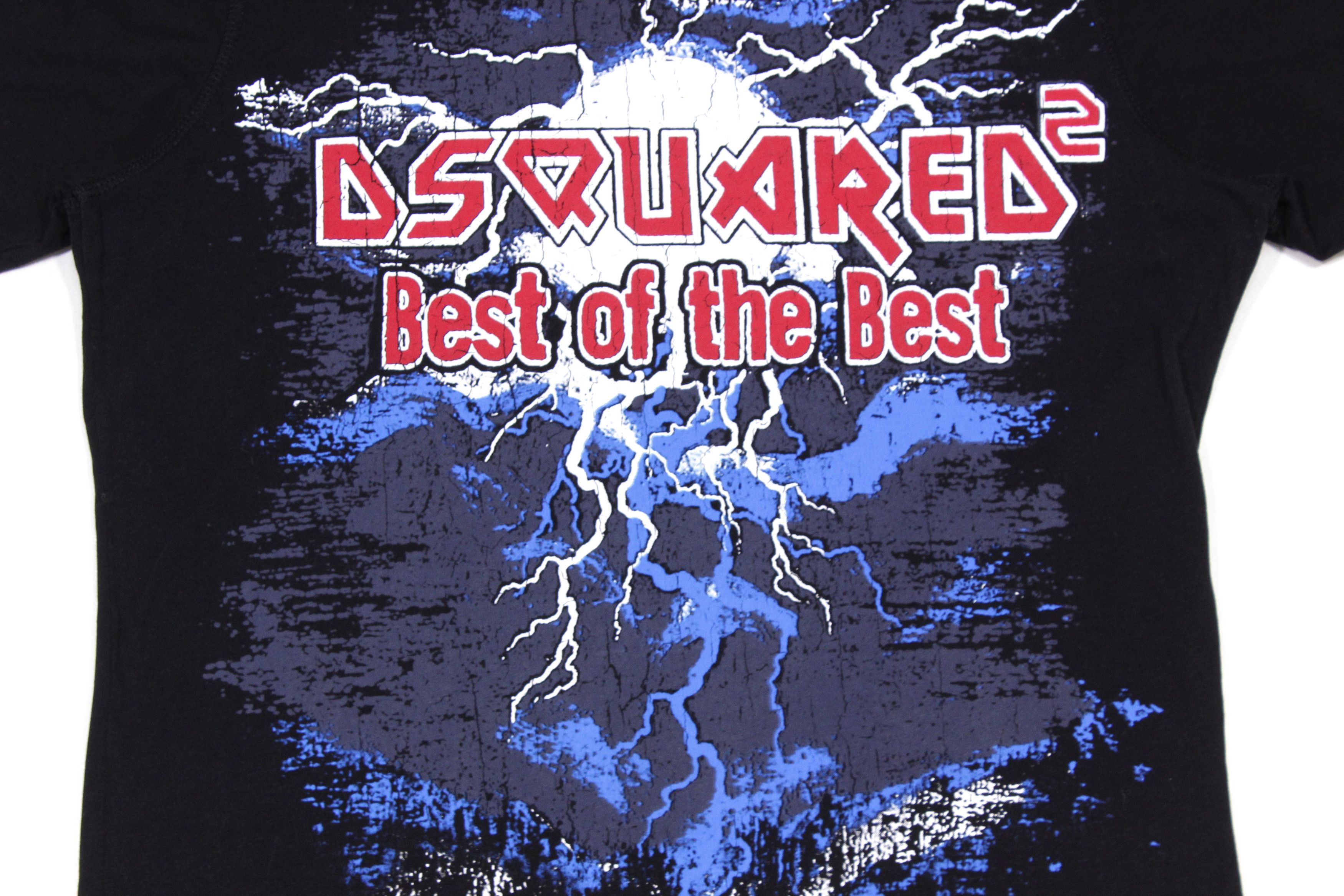 Dsquared2 Long Cool Ripped Twisted Fit T-Shirt Size US M / EU 48-50 / 2 - 3 Thumbnail