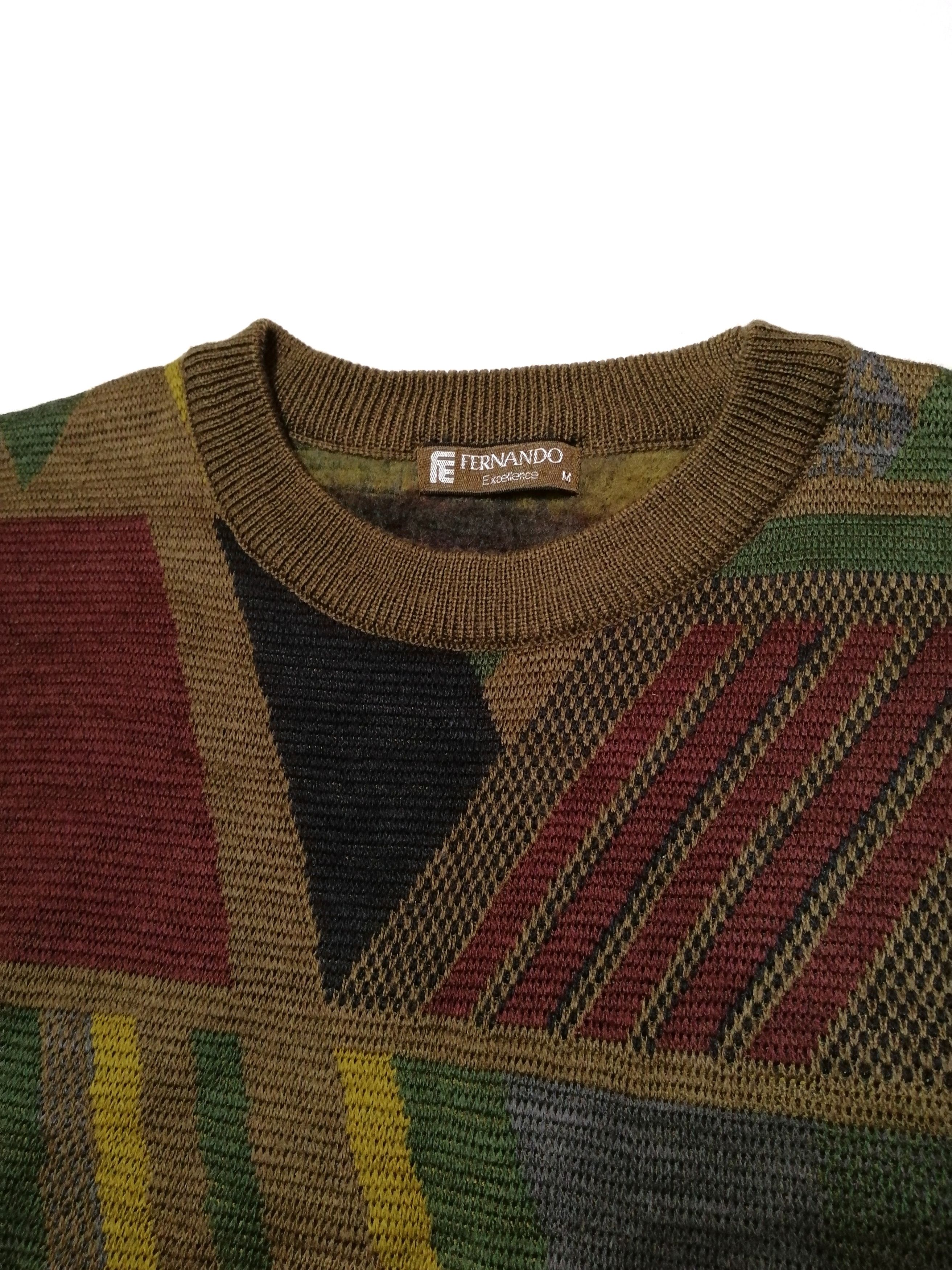 Vintage 🔥Vintage 80s Fernando sweater knitwear design Size US M / EU 48-50 / 2 - 2 Thumbnail
