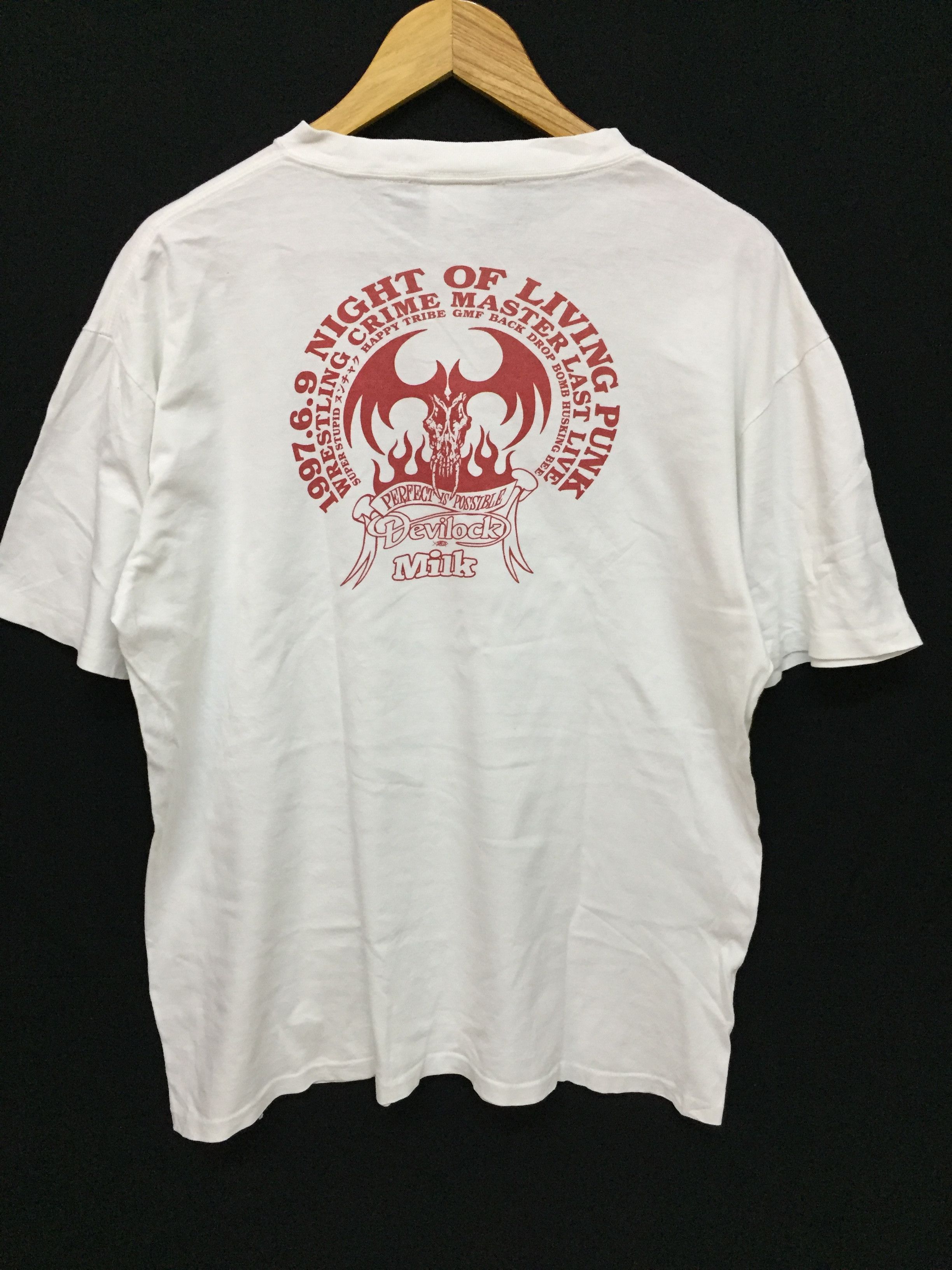 Devilock 1997 Devilock x MILKBOY Night of living punk tee Size US L / EU 52-54 / 3 - 6 Thumbnail
