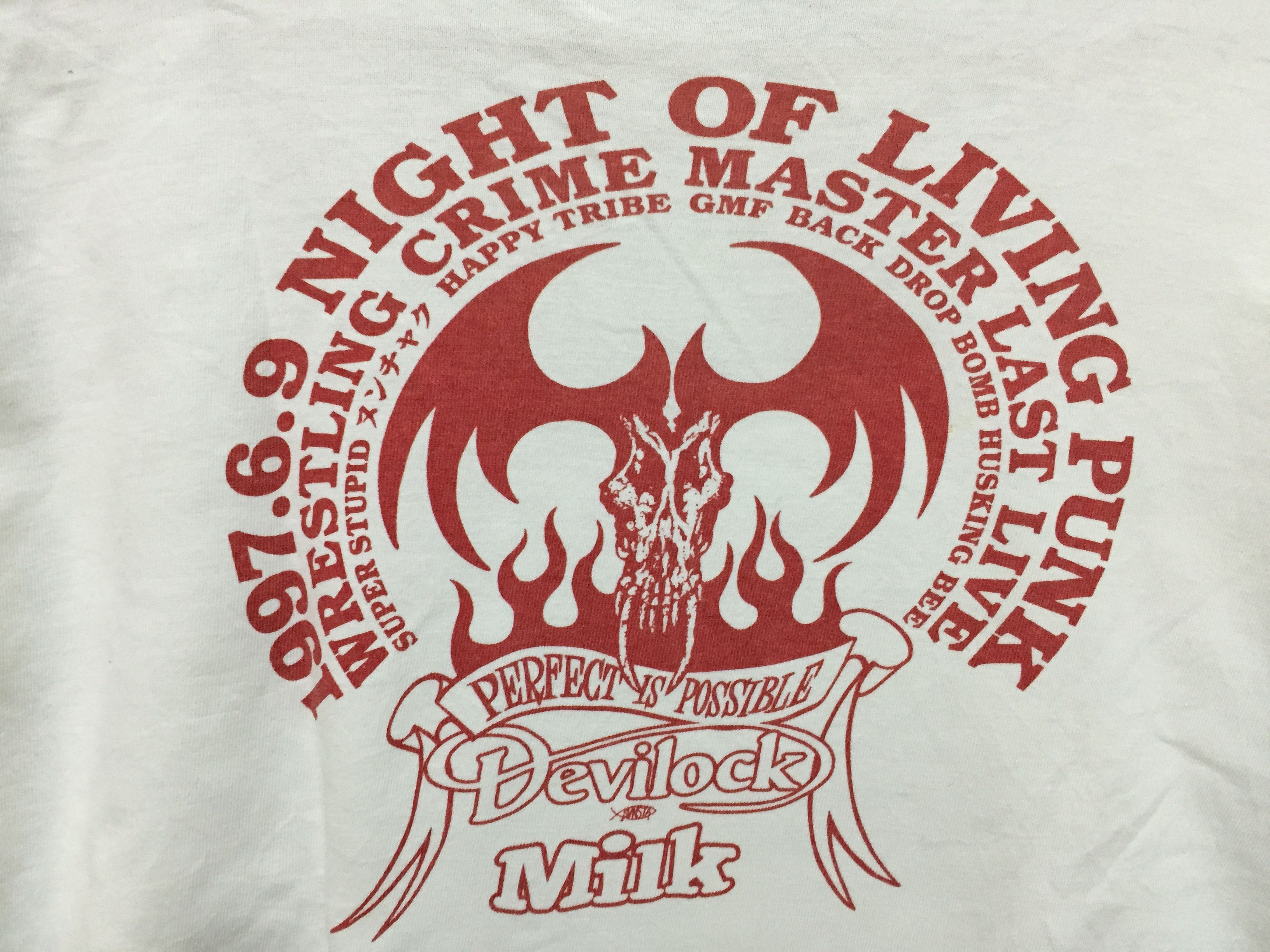 Devilock 1997 Devilock x MILKBOY Night of living punk tee Size US L / EU 52-54 / 3 - 8 Thumbnail