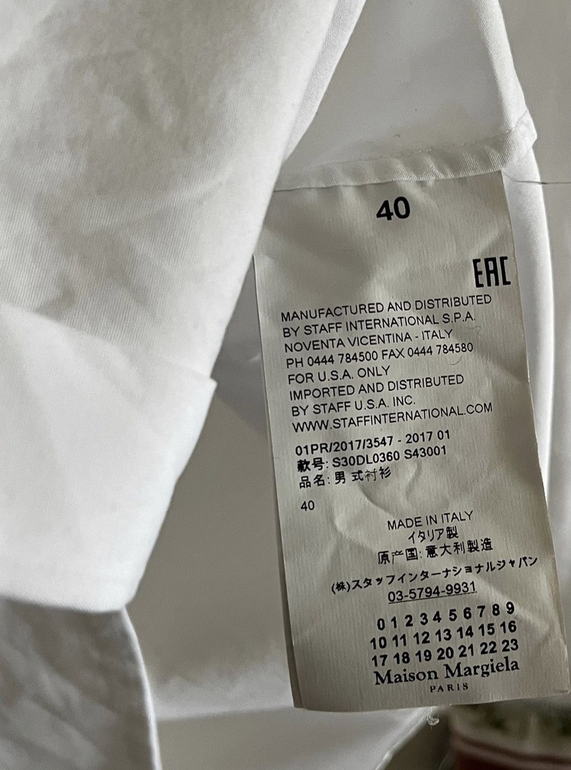 Maison Margiela Rare Fox Cuffs shirt Size US M / EU 48-50 / 2 - 6 Thumbnail
