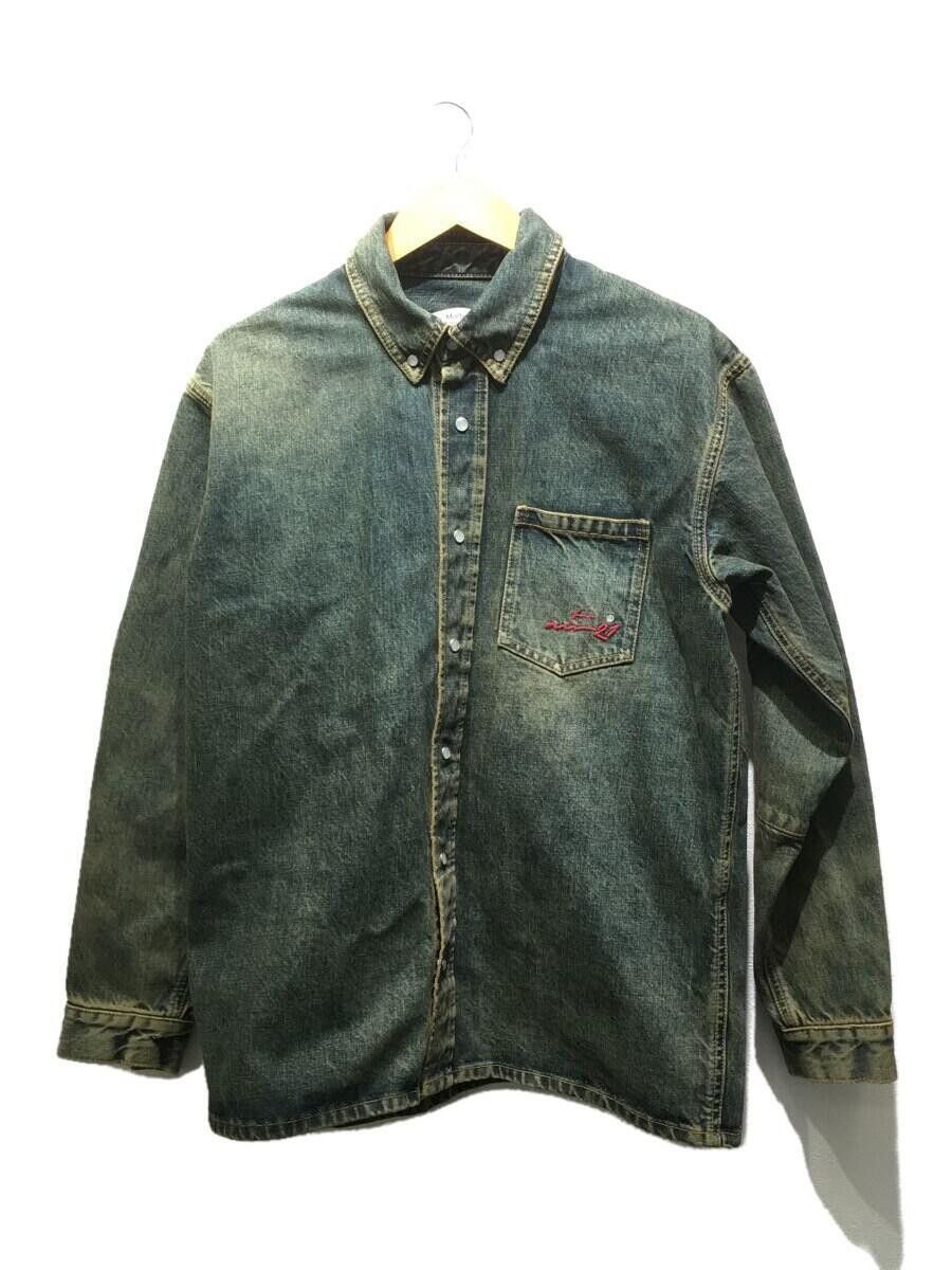 Martine Rose Embroidered Logo Denim Shirt Size US L / EU 52-54 / 3 - 2 Thumbnail