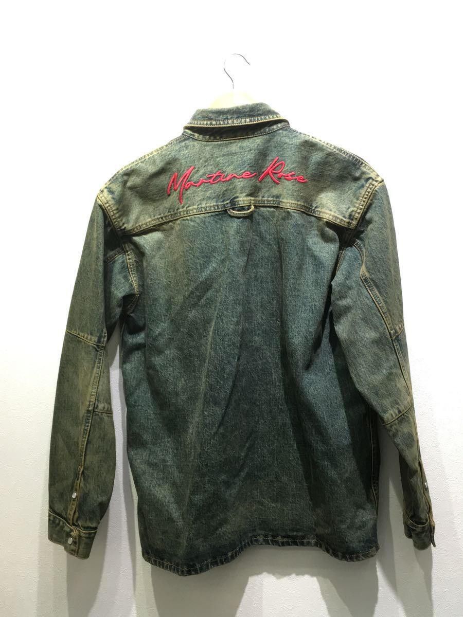Martine Rose Embroidered Logo Denim Shirt Size US L / EU 52-54 / 3 - 3 Thumbnail