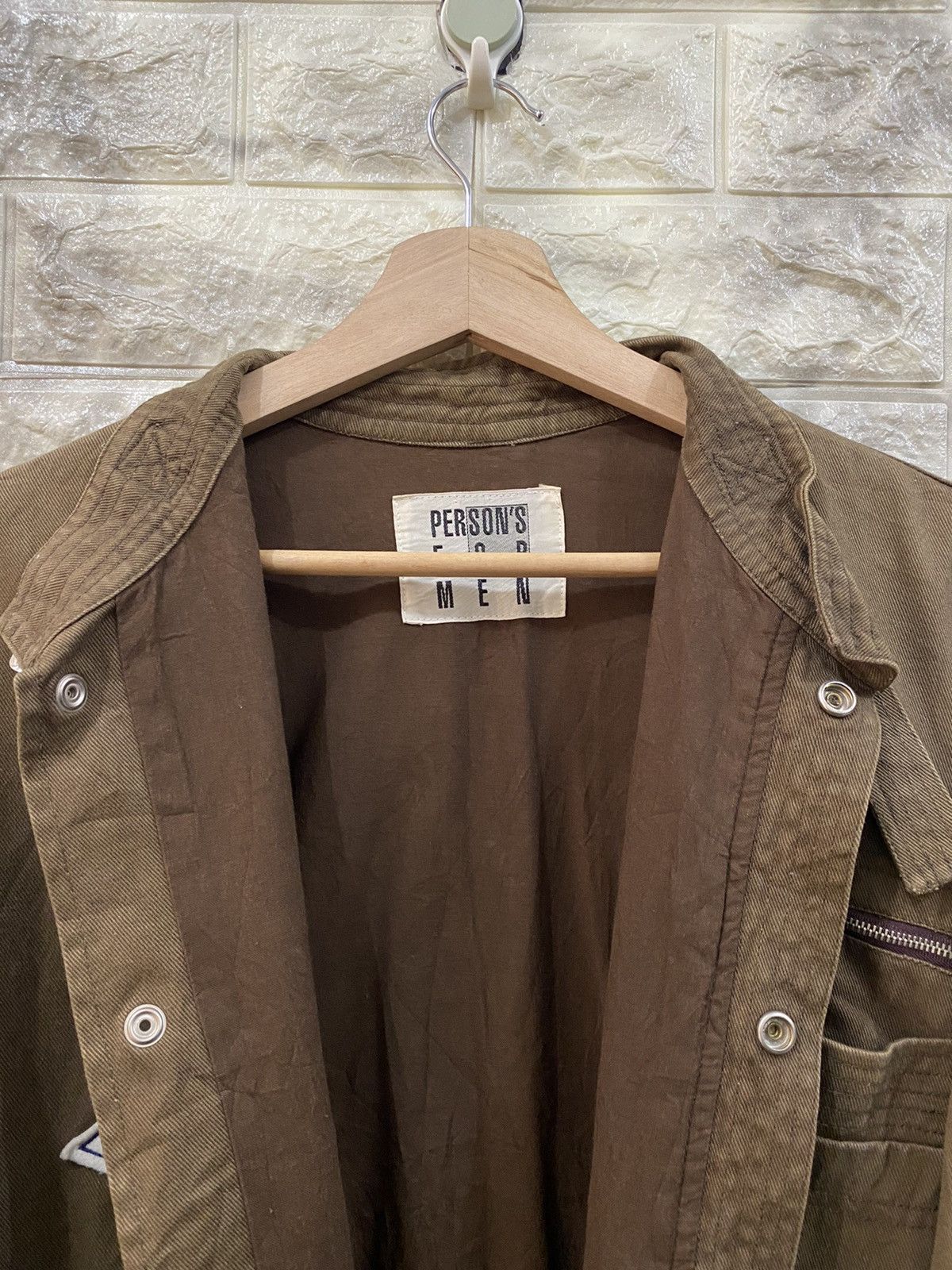 PERSON'S × Vintage Vintage Person’s Bomber cotton Jacket Size US M / EU 48-50 / 2 - 9 Thumbnail
