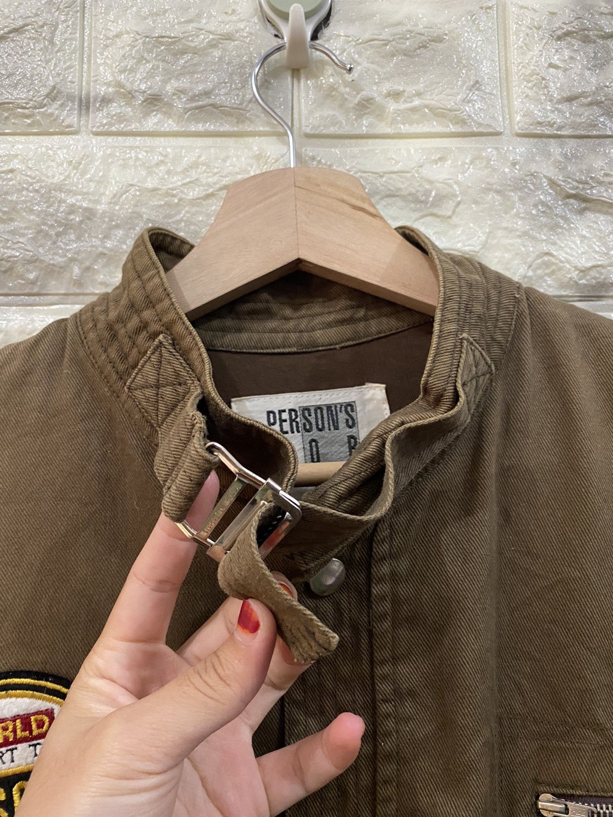 PERSON'S × Vintage Vintage Person’s Bomber cotton Jacket Size US M / EU 48-50 / 2 - 10 Thumbnail