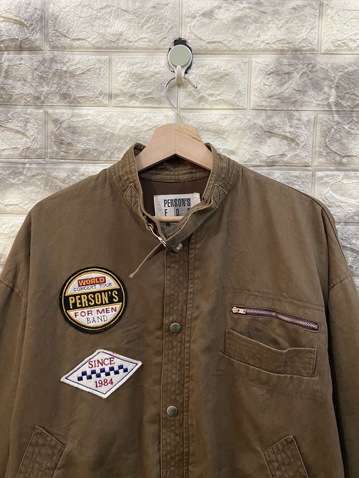 PERSON'S × Vintage Vintage Person’s Bomber cotton Jacket Size US M / EU 48-50 / 2 - 5 Thumbnail