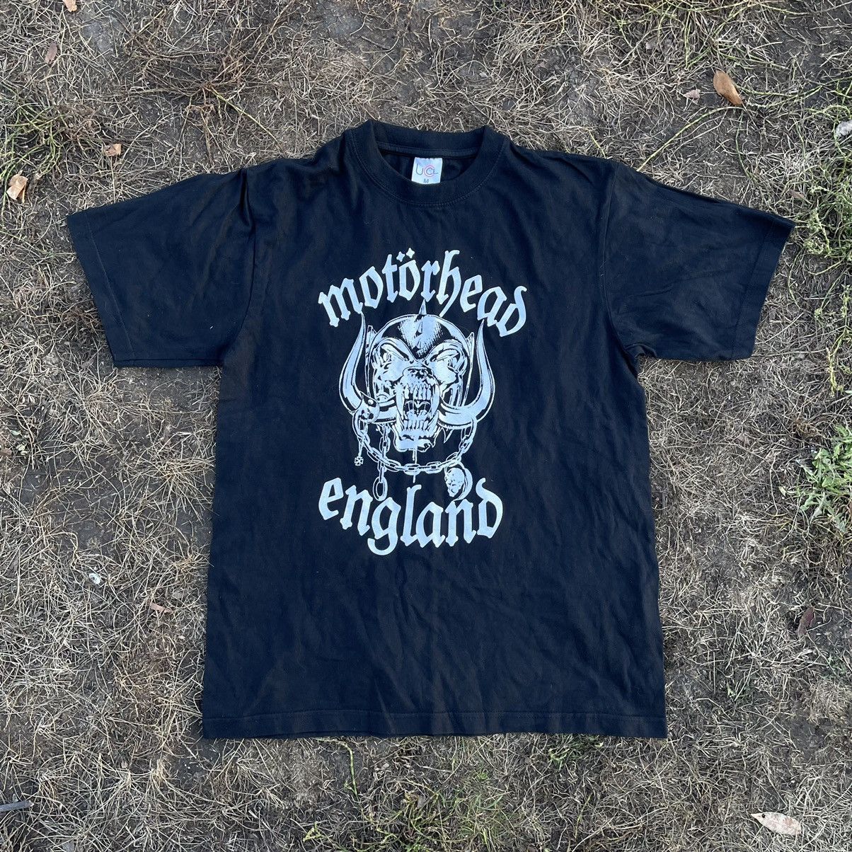 Vintage Vintage Motorhead Graphic Tee Punk Band Faded Black Slim M Size US M / EU 48-50 / 2 - 1 Thumbnail