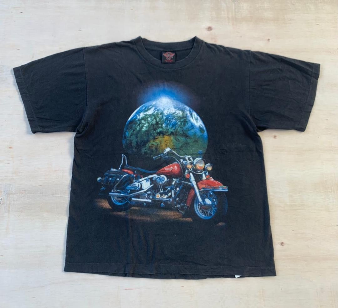 Harley Davidson × Vintage Vintage All Eagles Harley Davidson inspired Size US L / EU 52-54 / 3 - 1 Thumbnail