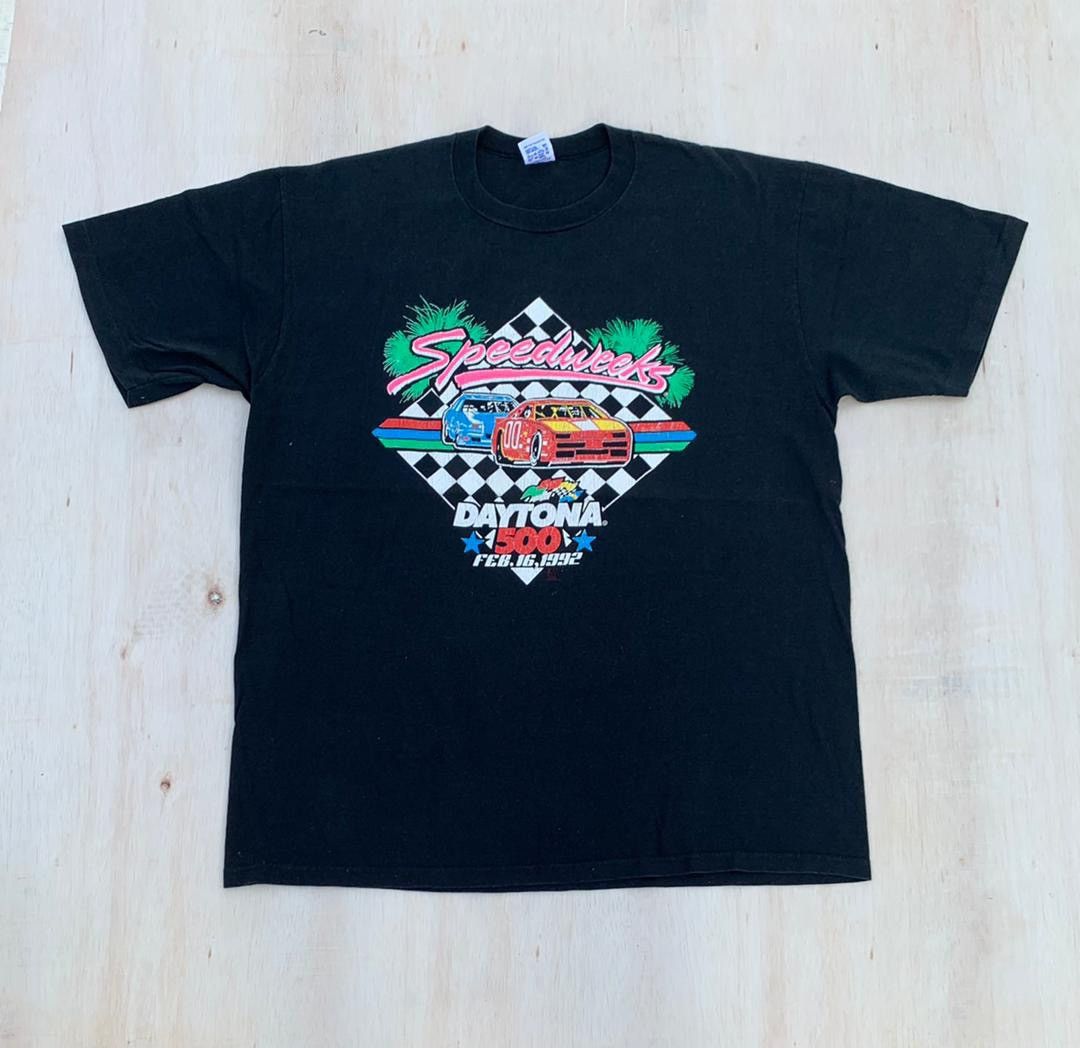 Daytona × Vintage vintage tee daytona ( A 17 ) Size US XXL / EU 58 / 5 - 1 Thumbnail