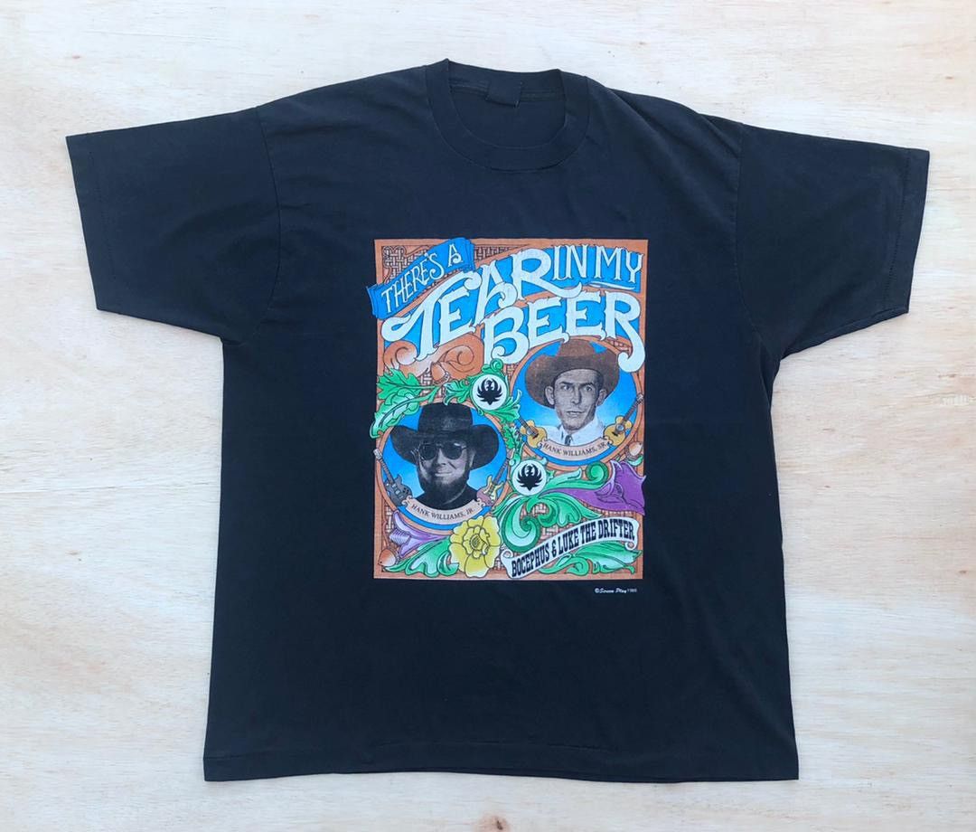 vintage tee movie promo Tear in my Beer