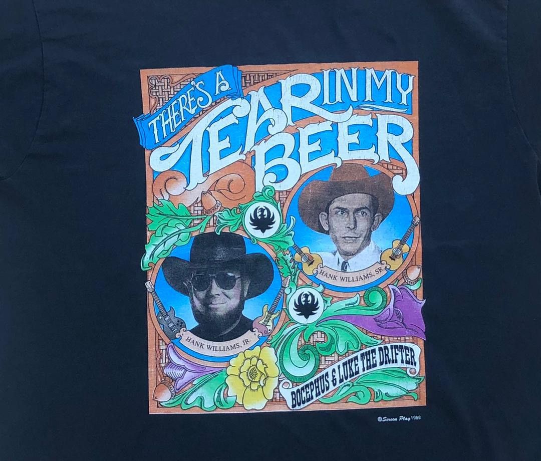 Vintage vintage tee movie promo Tear in my Beer Size US XL / EU 56 / 4 - 2 Thumbnail