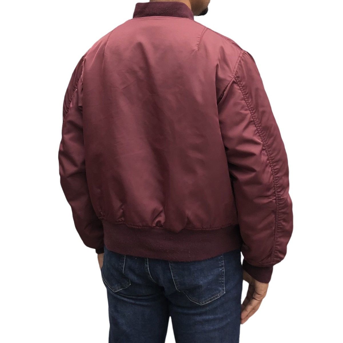 Vintage Vintage ALBEMARLE Ma-1 Bomber Jacket Size US L / EU 52-54 / 3 - 4 Thumbnail