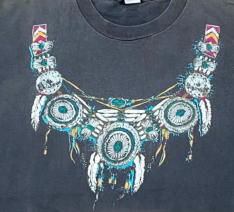 Native × Vintage vintage tee american heritage native america A26 Size US XL / EU 56 / 4 - 2 Thumbnail