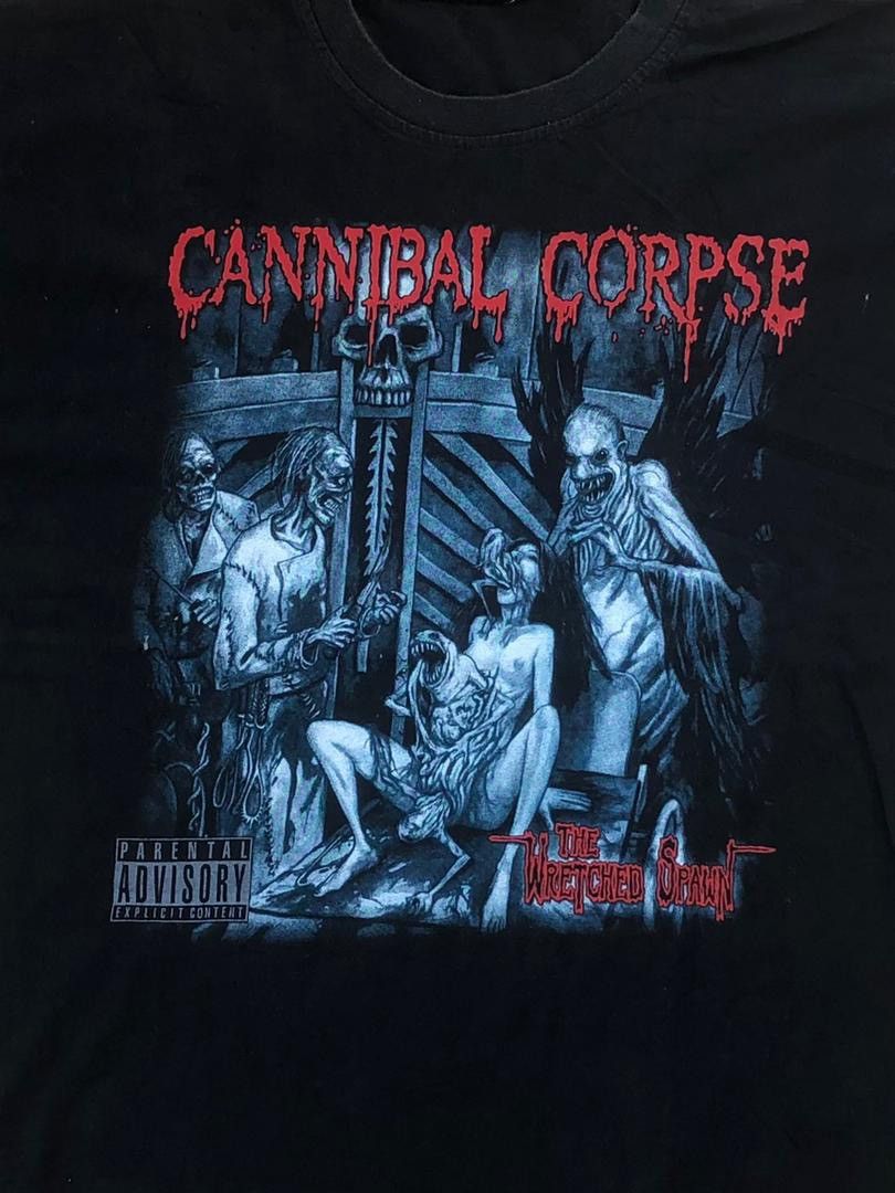 Band Tees × Vintage vintage tee cannibal corpse C13 Size US XL / EU 56 / 4 - 2 Thumbnail
