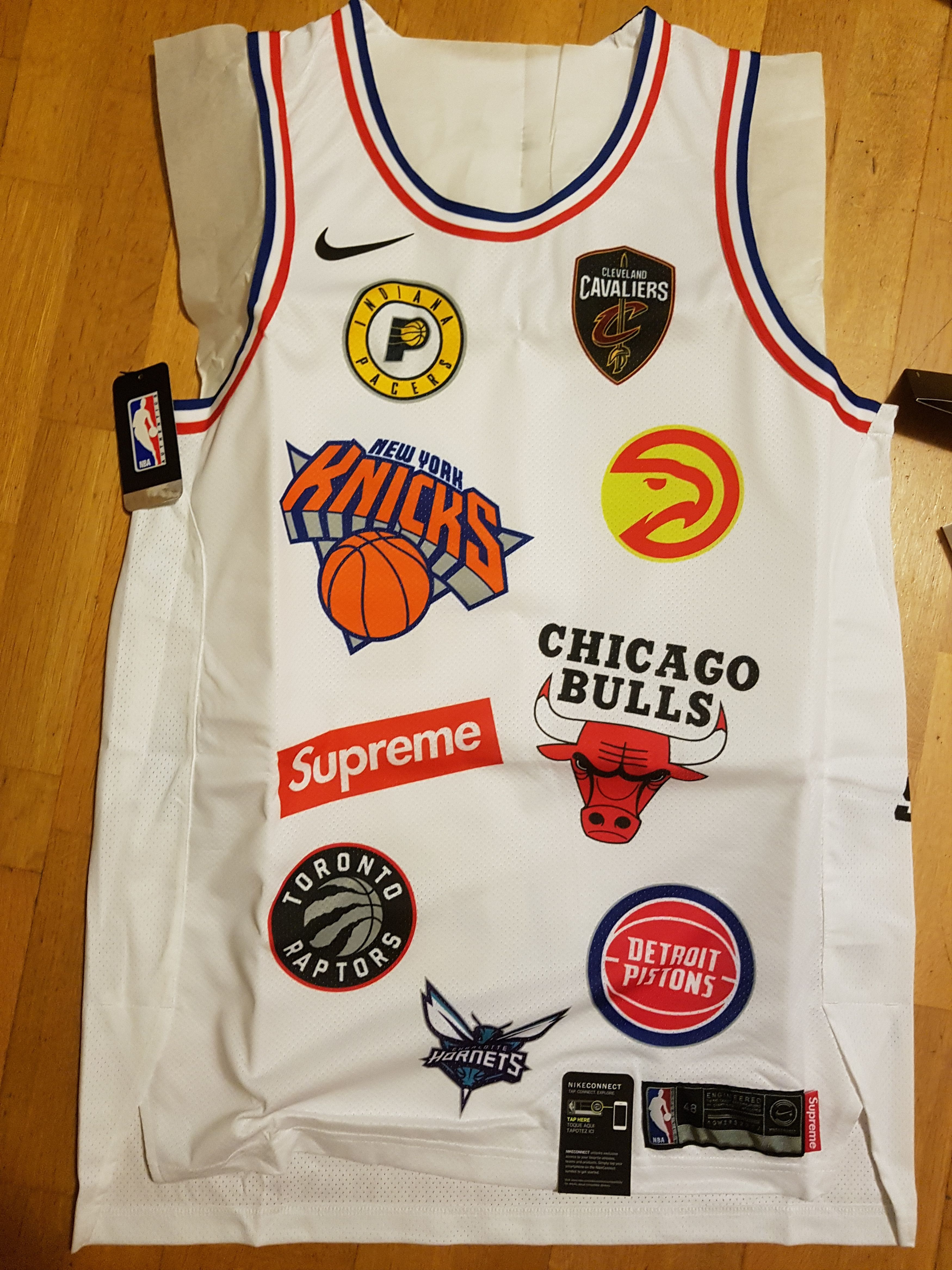 Nba Nike Supreme Teams Authentic Jersey | Grailed