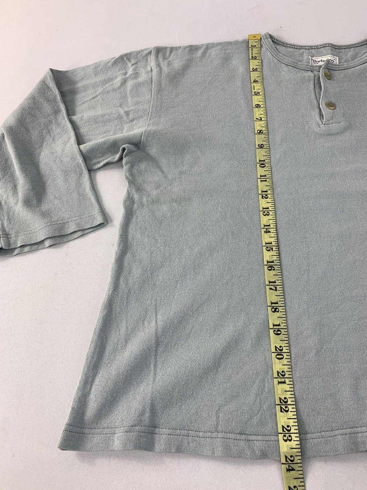 Burberry Burberry Burberrys Longsleeve Single Pocket Baggy Loose Tee Size M / US 6-8 / IT 42-44 - 7 Thumbnail