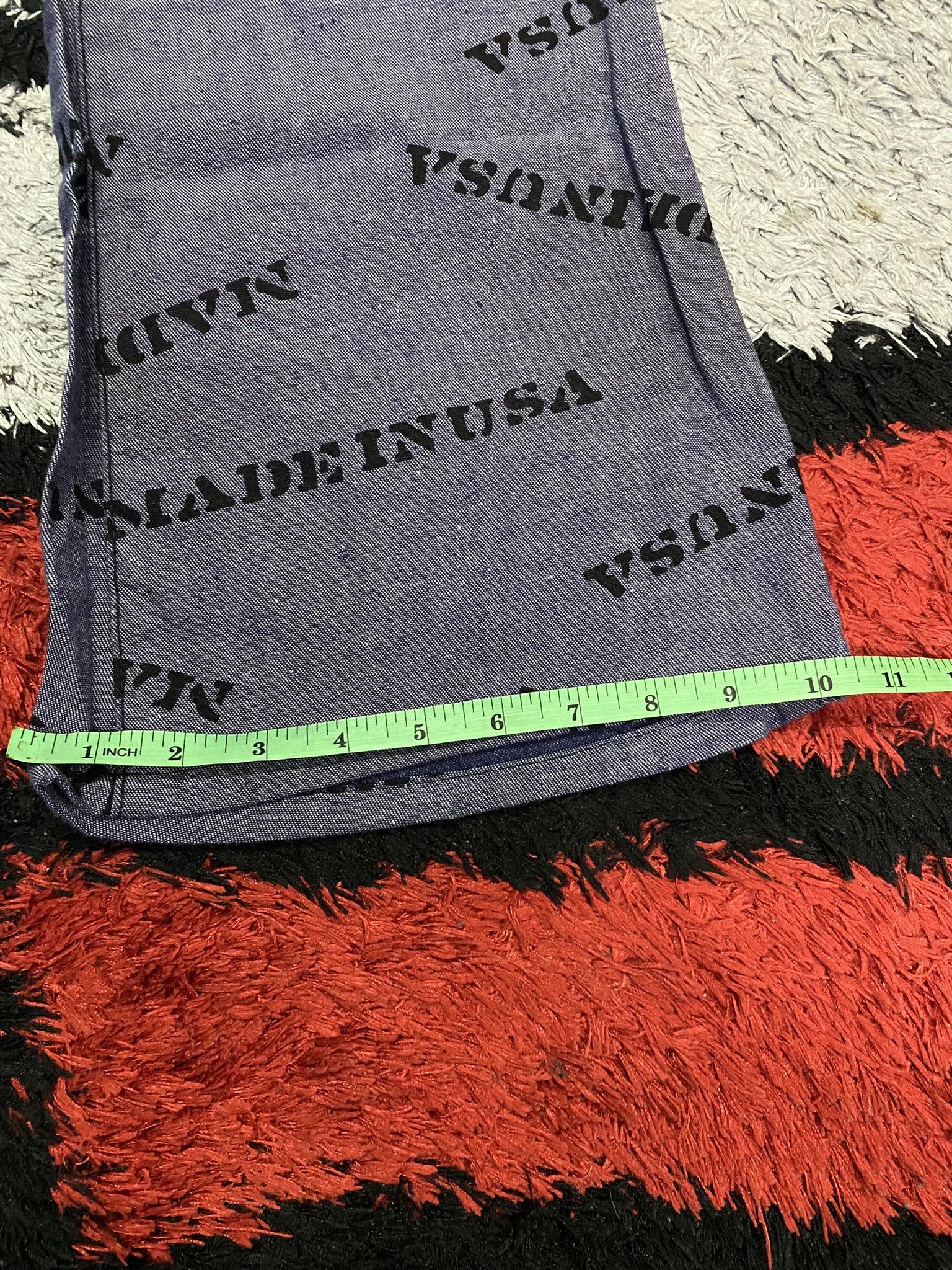 Edwin Vintage 70's EDWIN Full Print Made In USA Bush Pant Size US 27 - 18 Thumbnail
