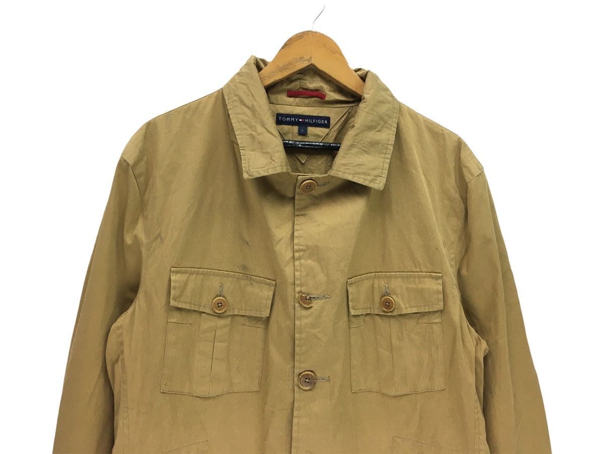 Japanese Brand × Tommy Hilfiger × Vintage Vintage Tommy Hilfiger Multi Pocket Jacket Size US M / EU 48-50 / 2 - 2 Thumbnail