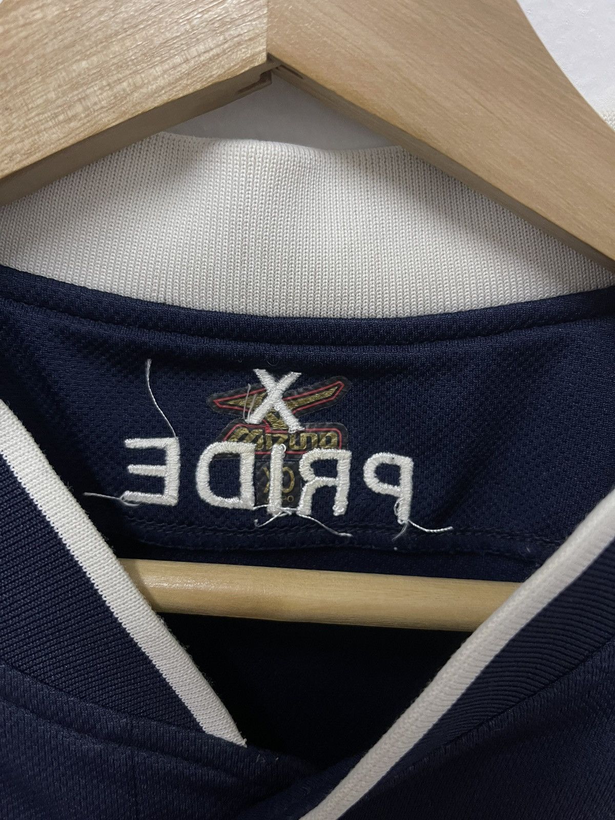 Mizuno × Vintage Vintage Mizuno Mini Logo Half Button Jersey Size US M / EU 48-50 / 2 - 4 Thumbnail
