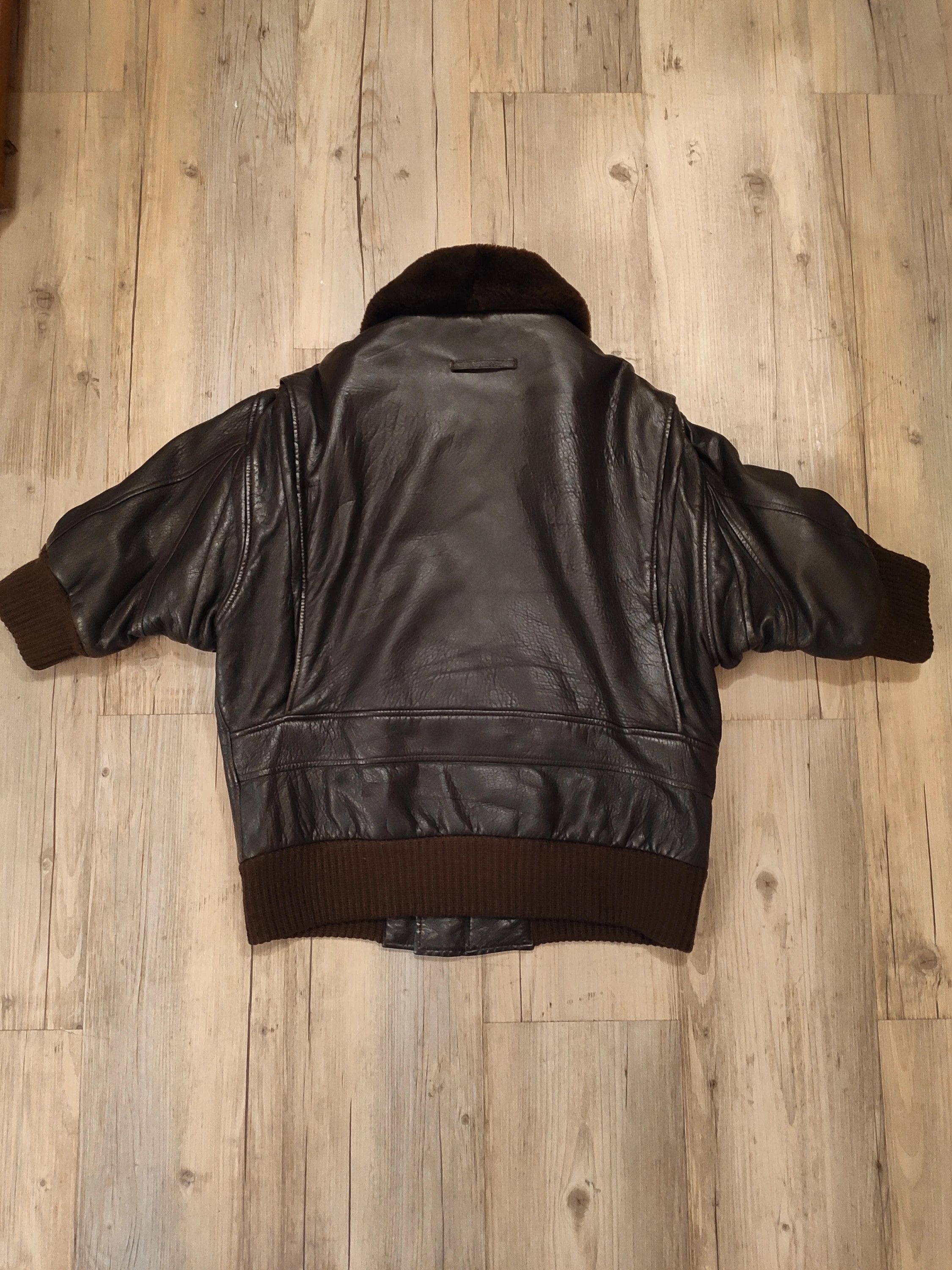 Jean Paul Gaultier RUNWAY! AW03 leather aviator coat. Size XS / US 0-2 / IT 36-38 - 7 Thumbnail